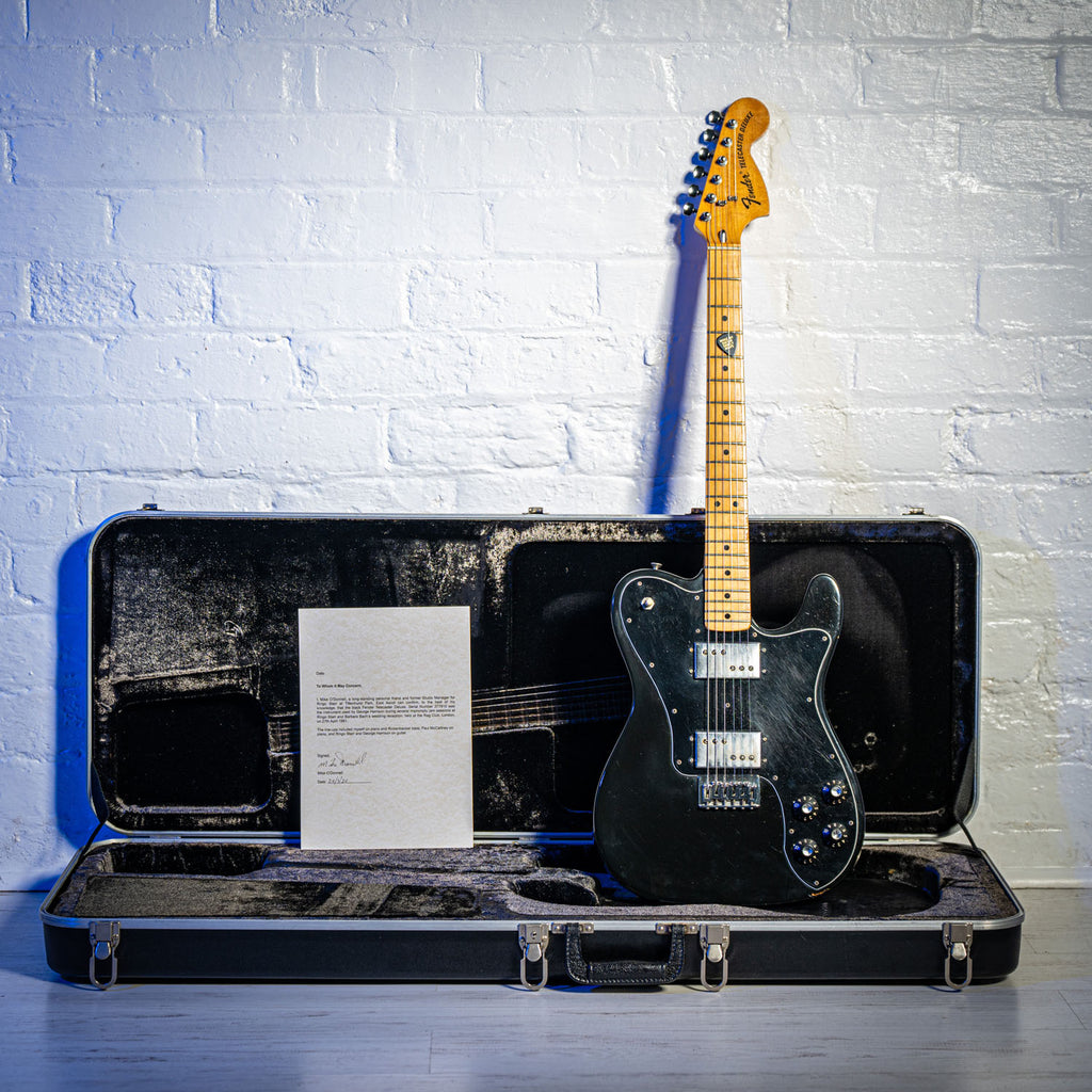 Fender Telecaster Deluxe Ex George Harrison THE BEATLES Black 1974