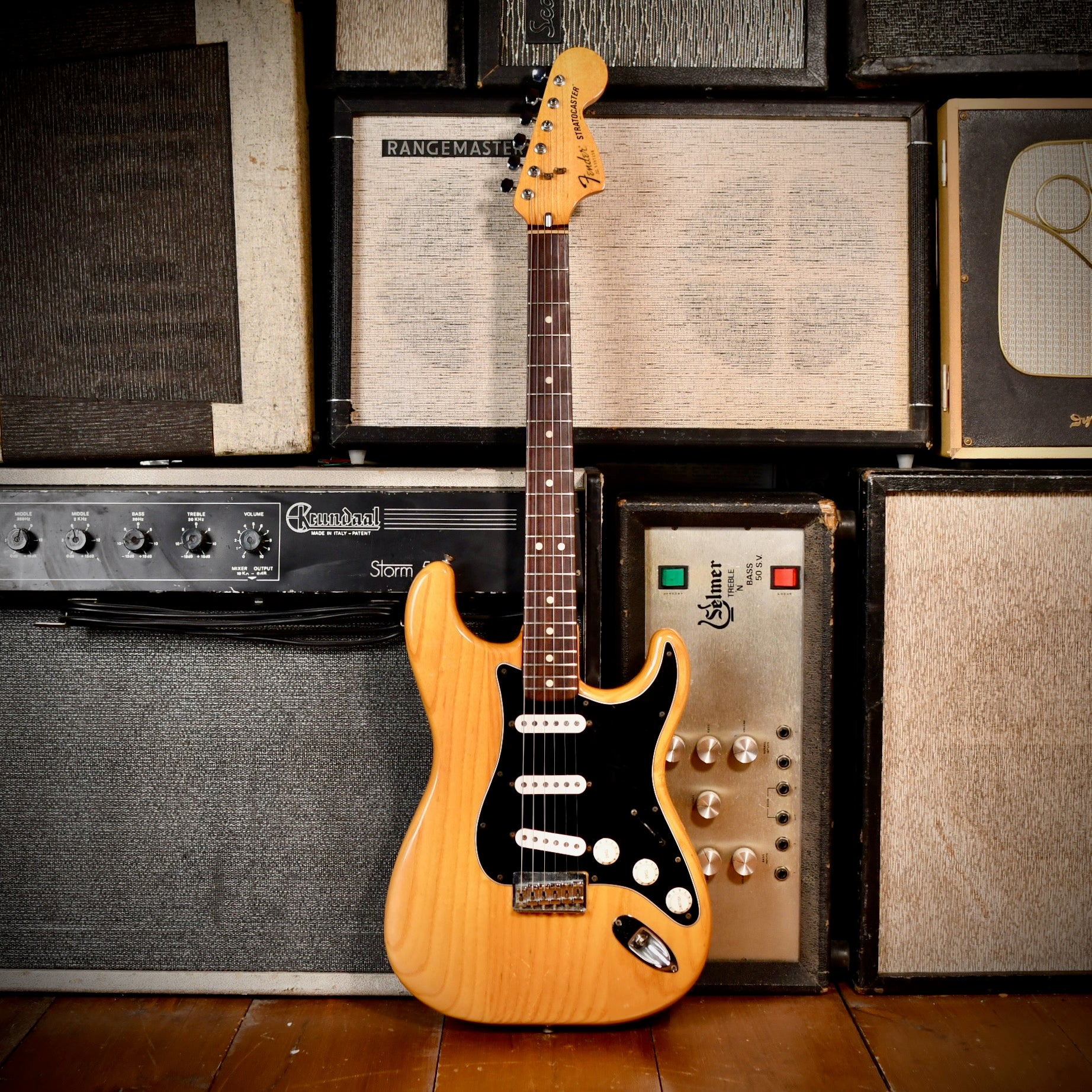 Fender Stratocaster Hardtail Natural 1979