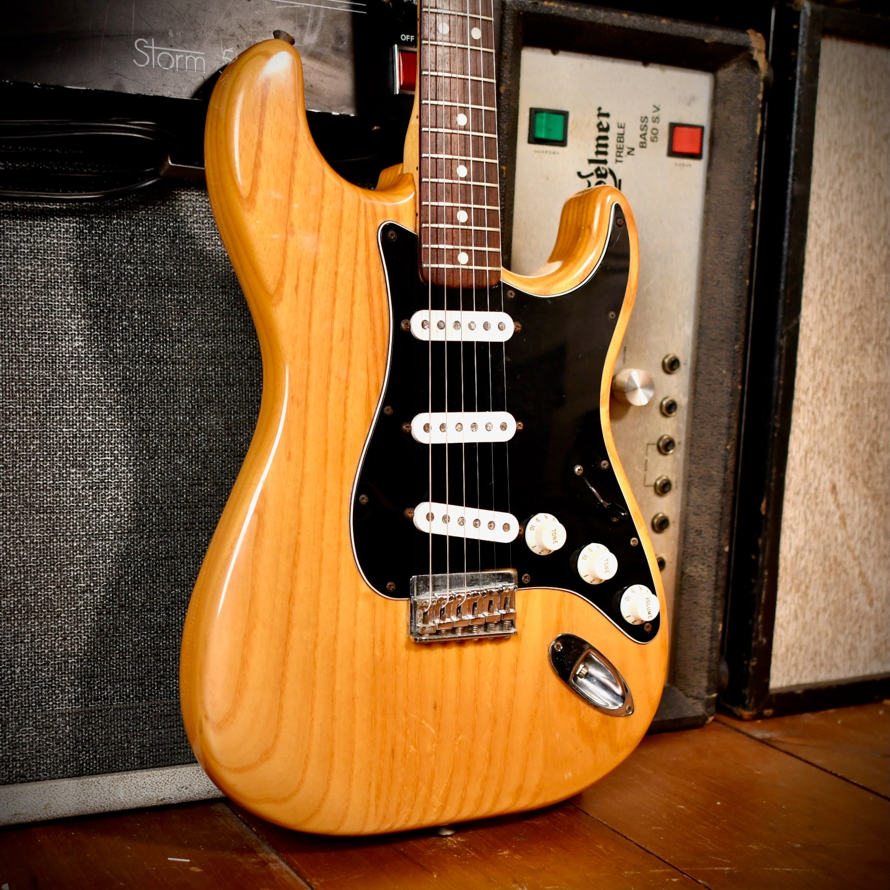 Fender Stratocaster Hardtail Natural 1979