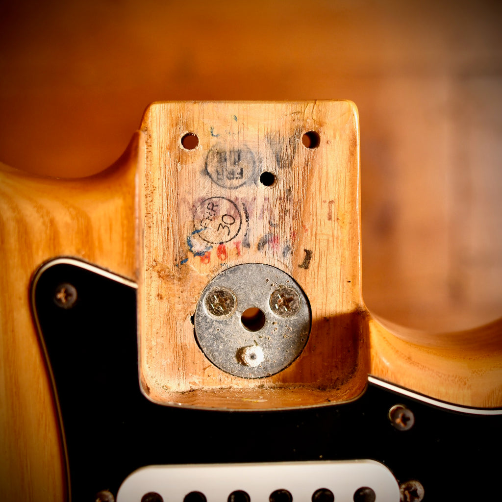 Fender Stratocaster Hardtail Natural 1979