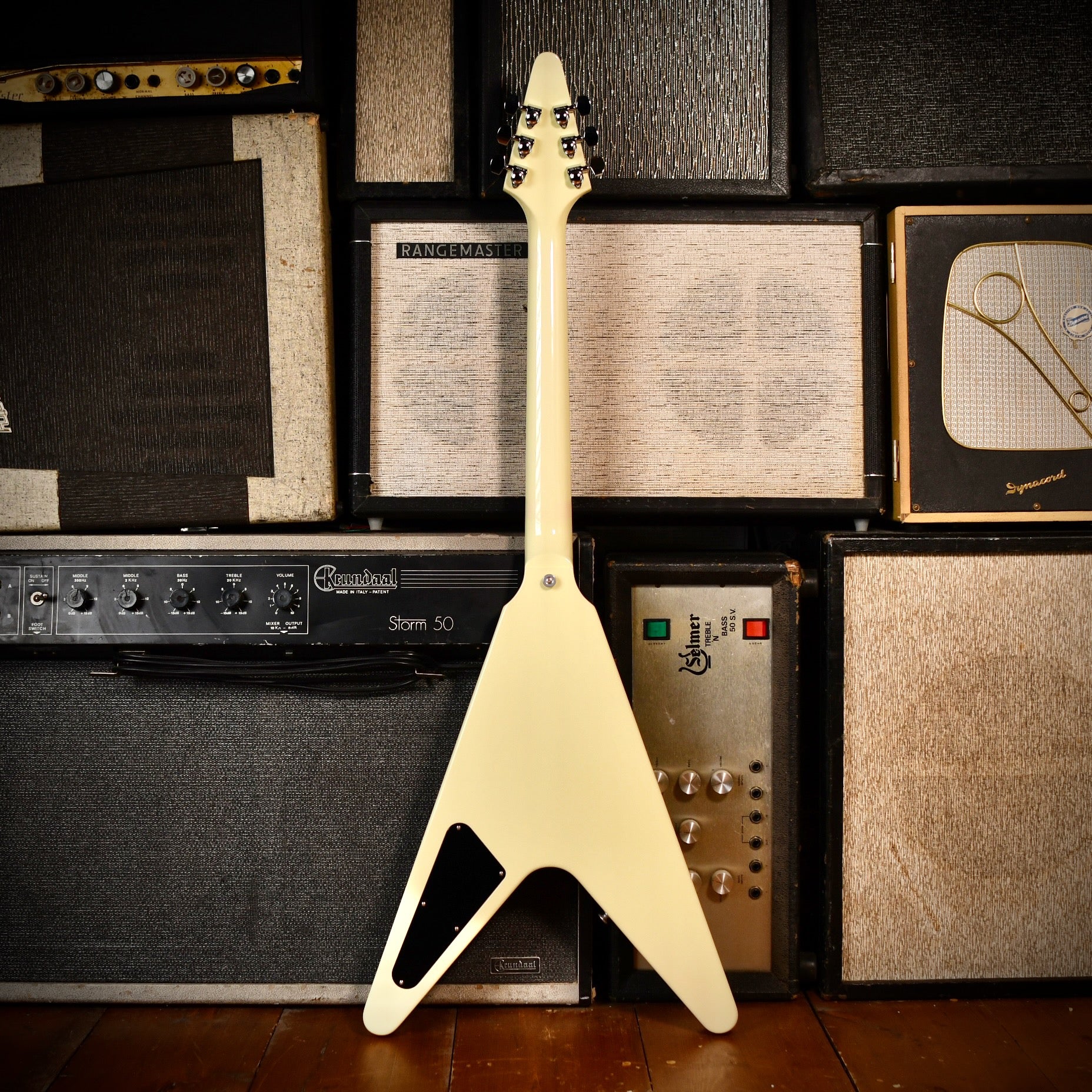 Gibson Flying V 80s RI Classic White 2023