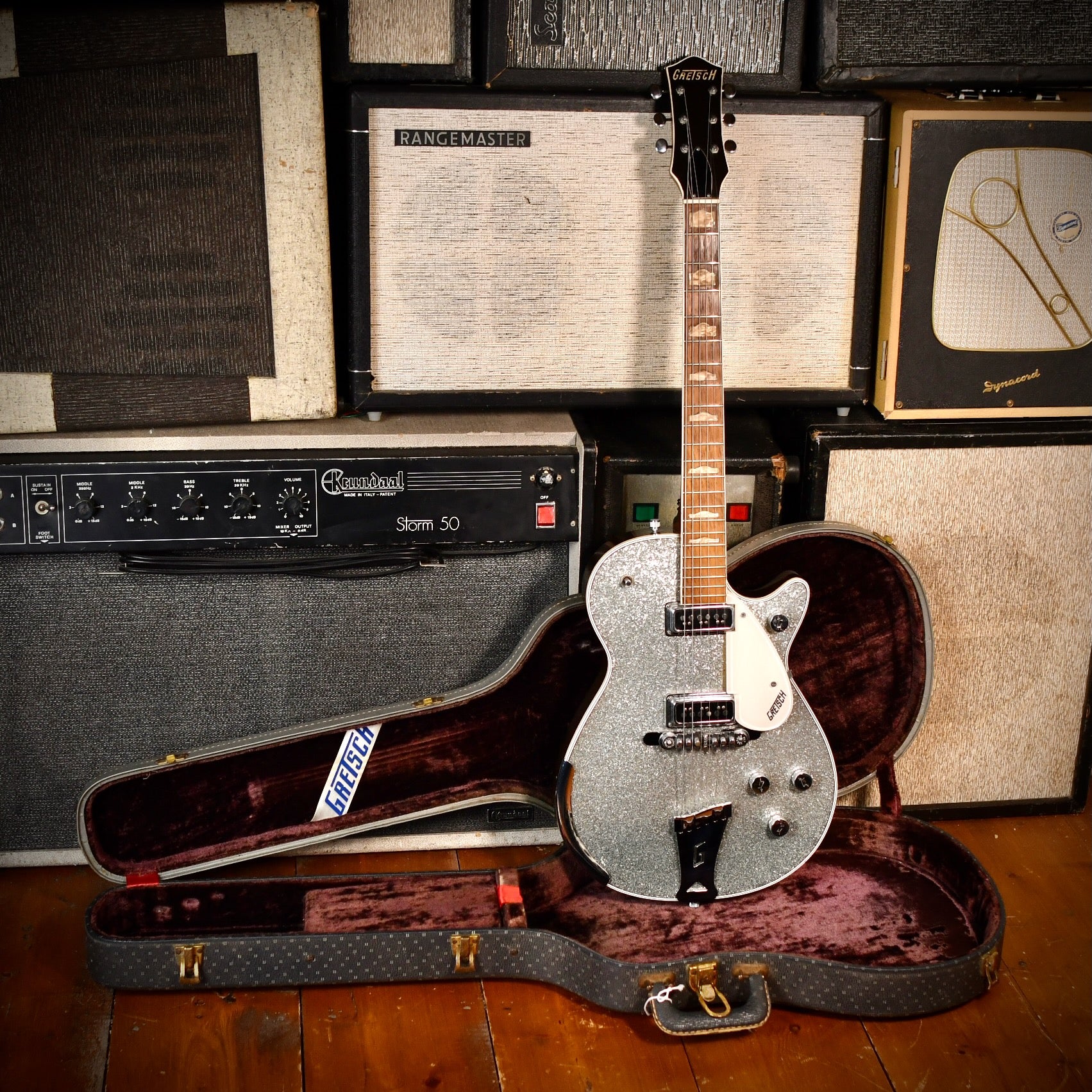Gretsch 6129 Silver Jet Sparkle 1957