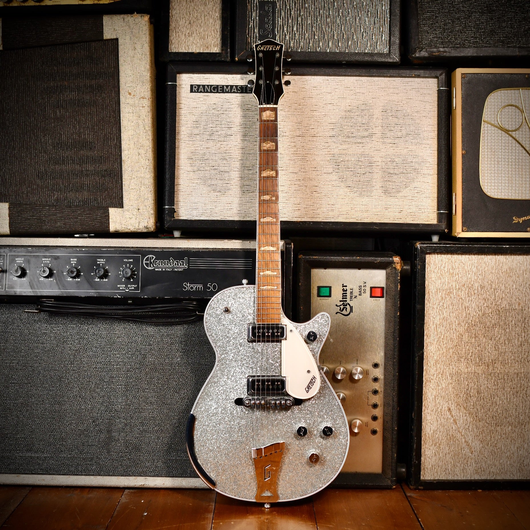 Gretsch 6129 Silver Jet Sparkle 1957