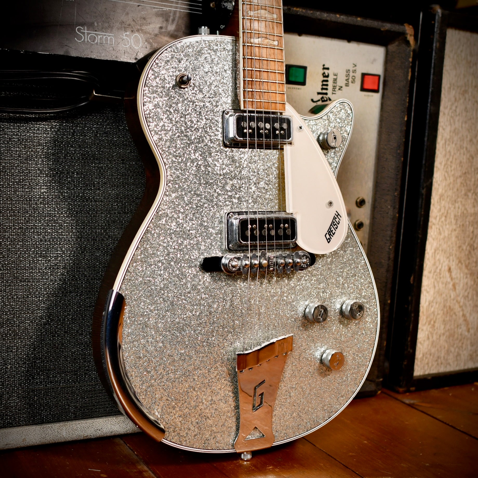 Gretsch 6129 Silver Jet Sparkle 1957