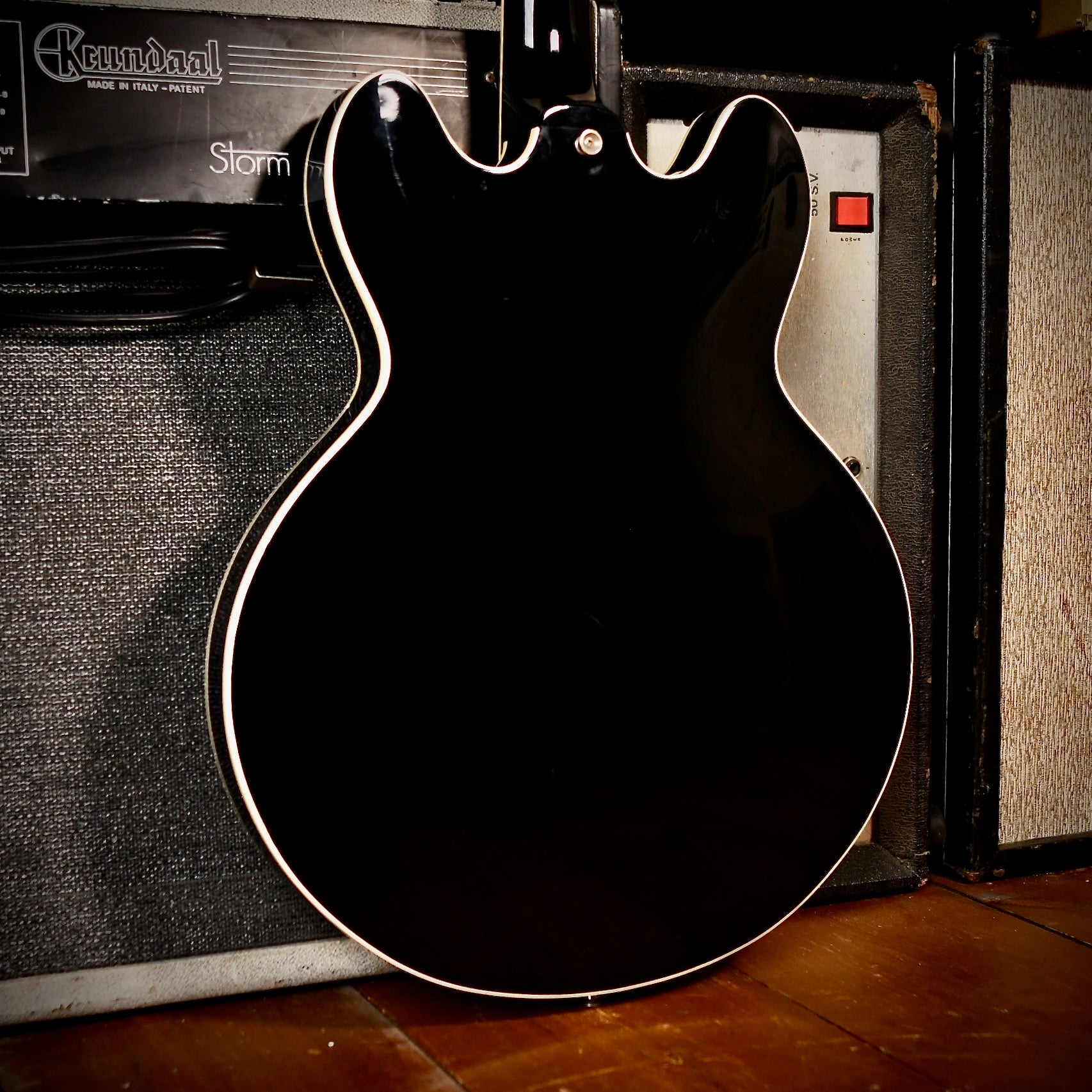 Epiphone Riviera W/MH Made In Japan Black 1986