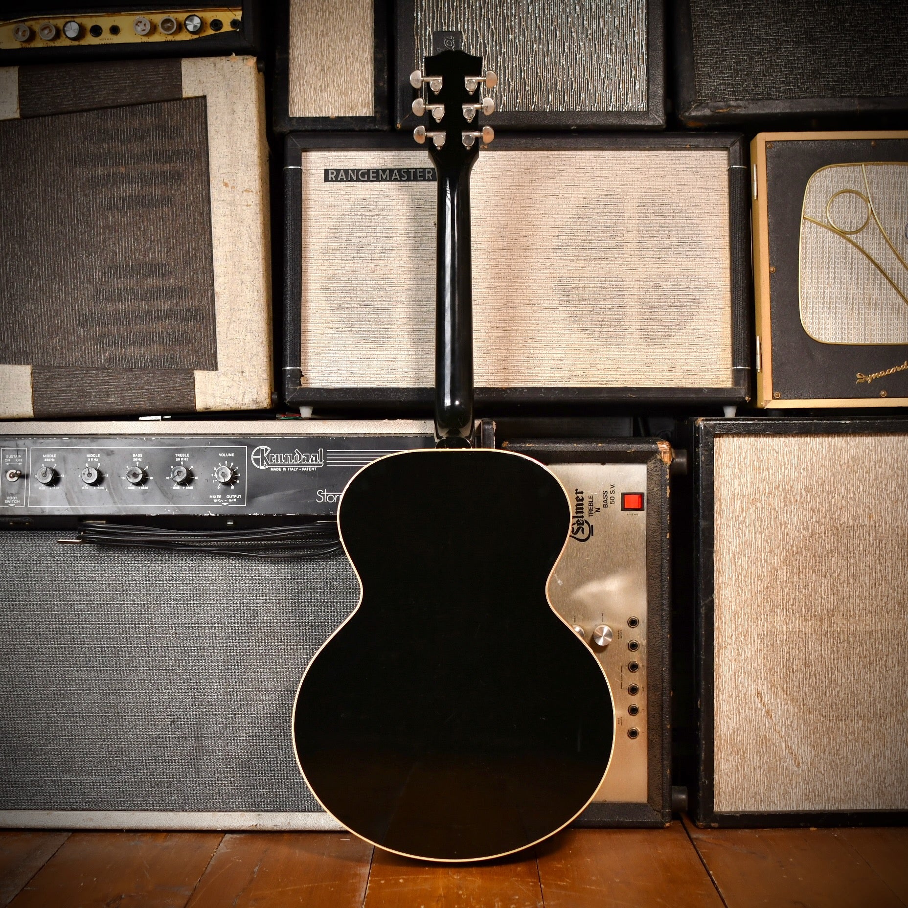 Gibson J-180 Everly Brothers Reissue 68 Style Black 1996