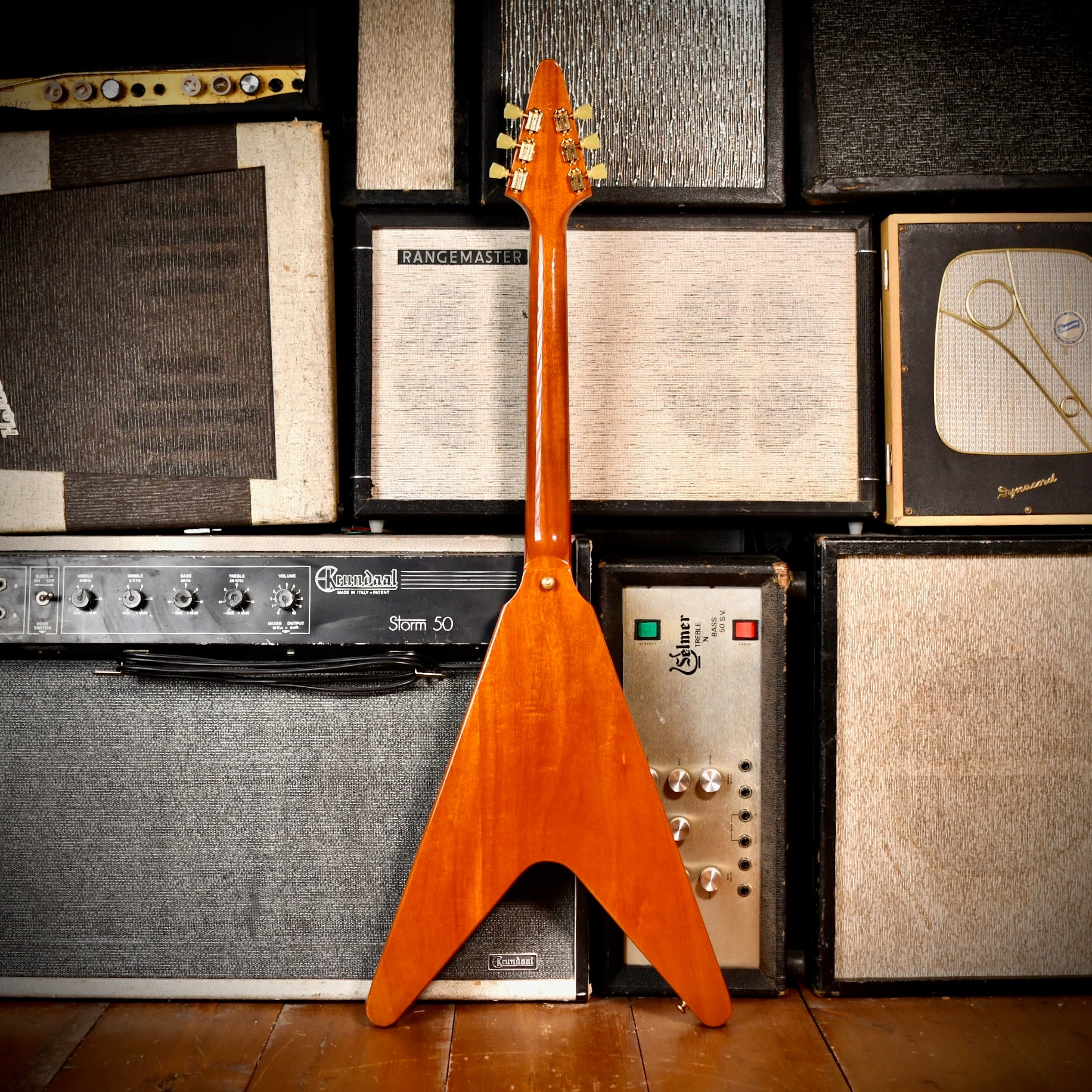 Gibson Flying V 70s Reissue Natural 2016