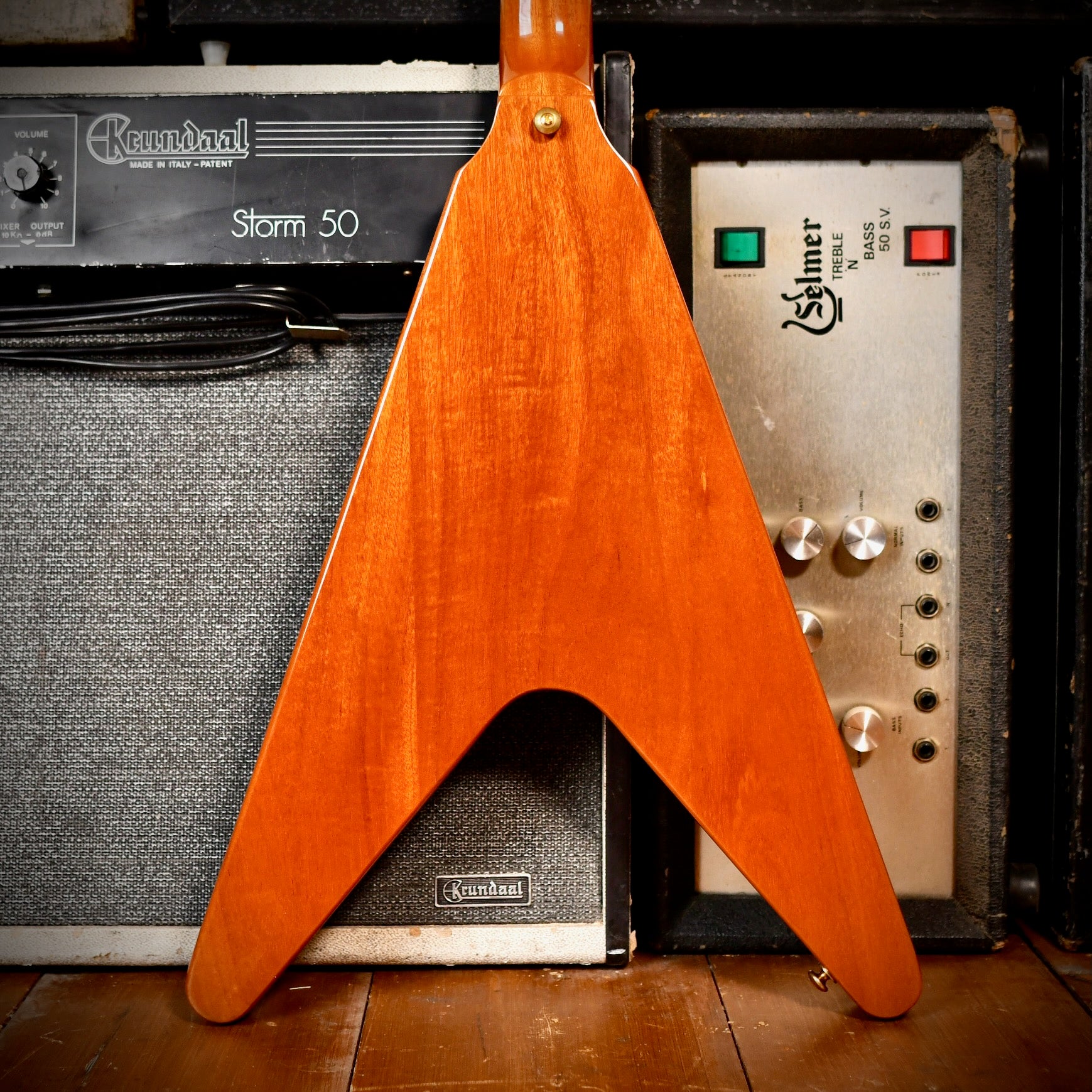 Gibson Flying V 70s Reissue Natural 2016