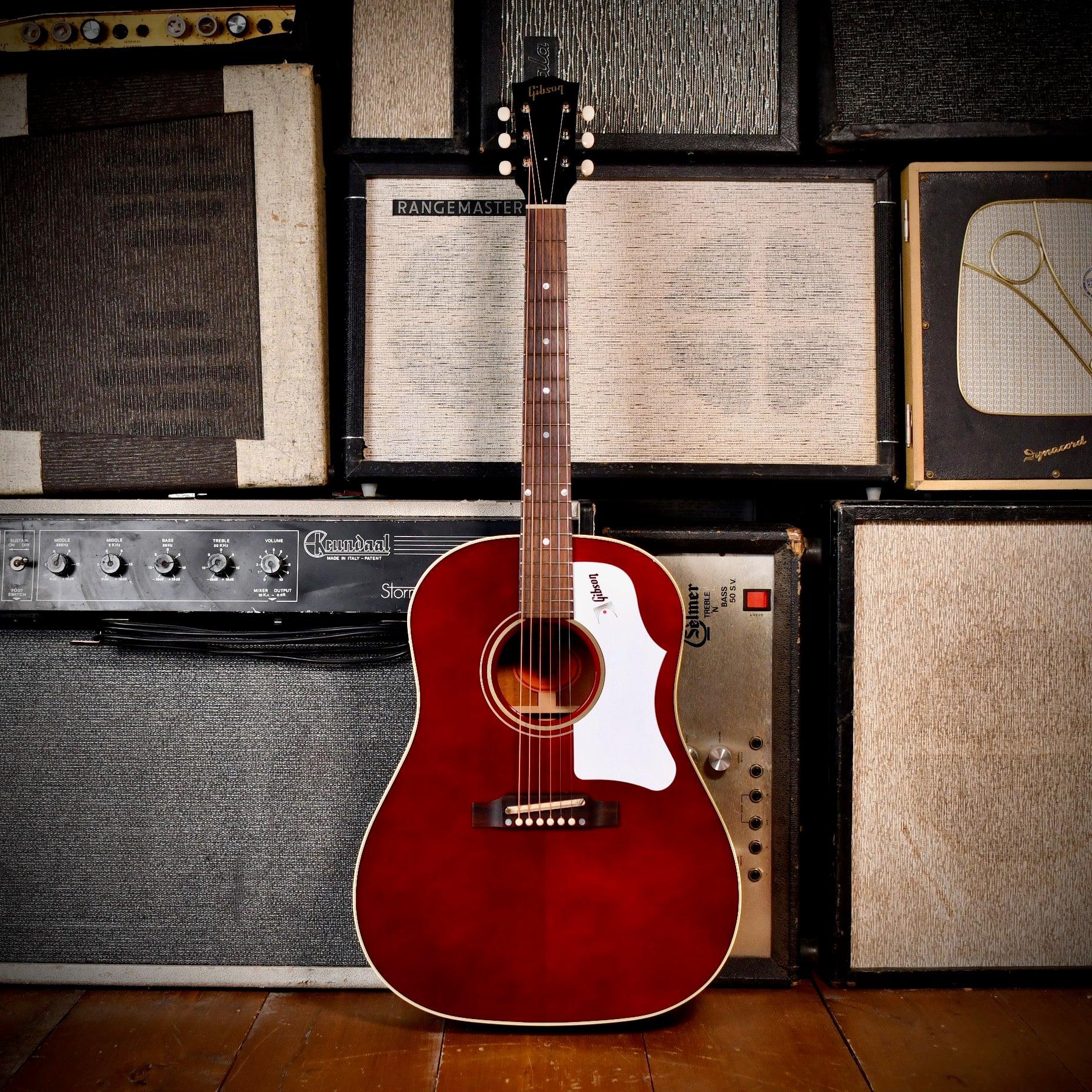 Gibson J-45 1960s Reissue Wine Red 2023