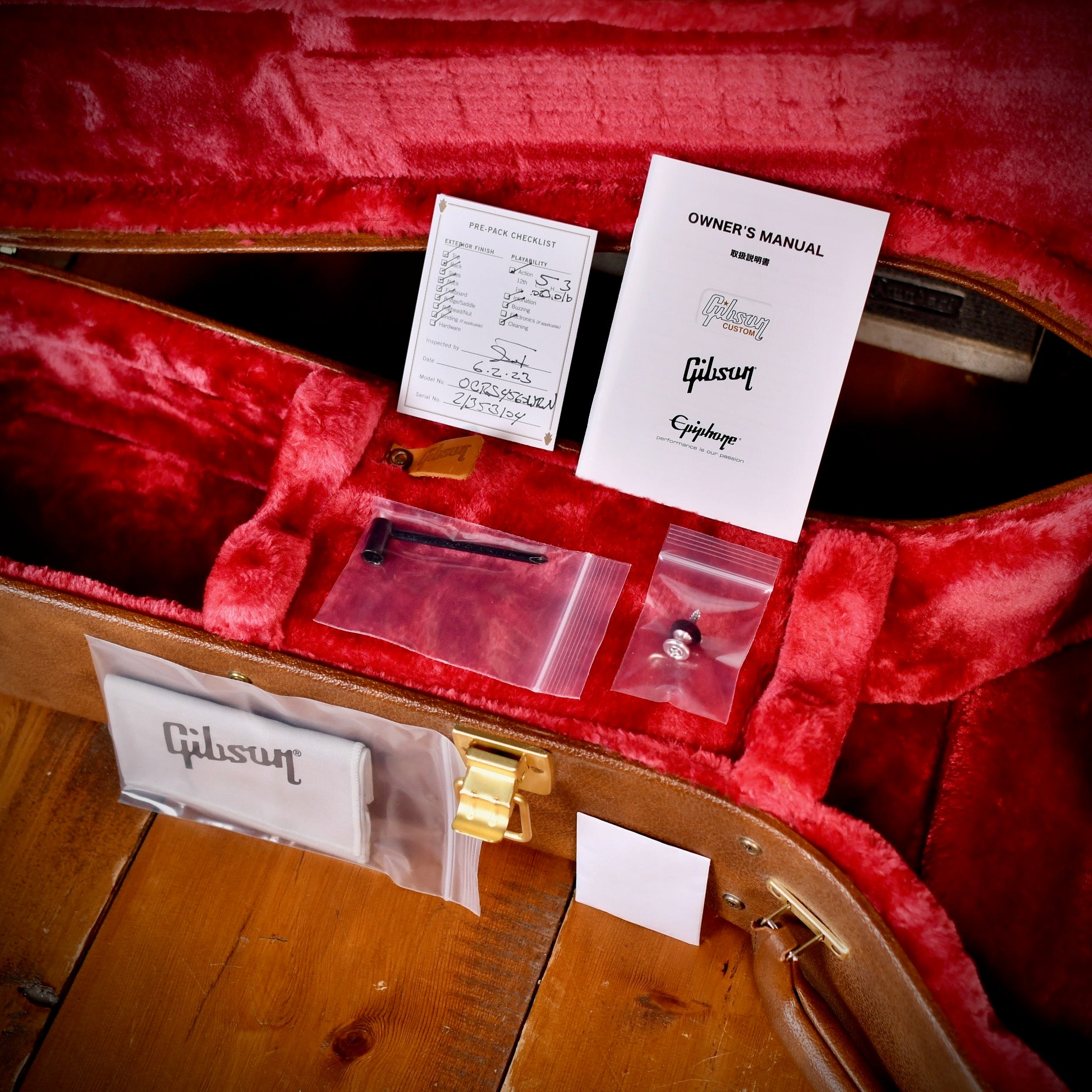 Gibson J-45 1960s Reissue Wine Red 2023