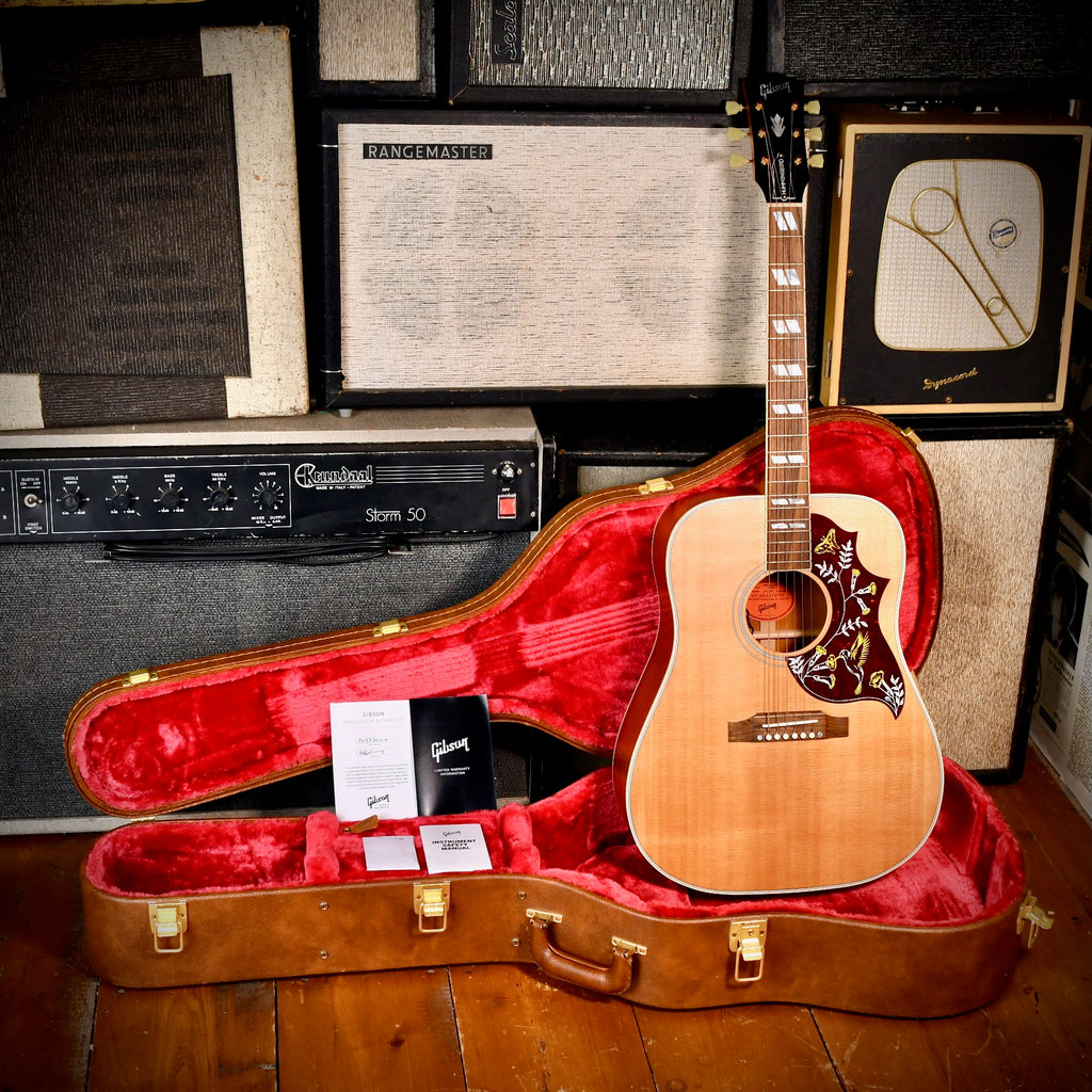 Gibson Hummingbird Faded Natural Satin 2023