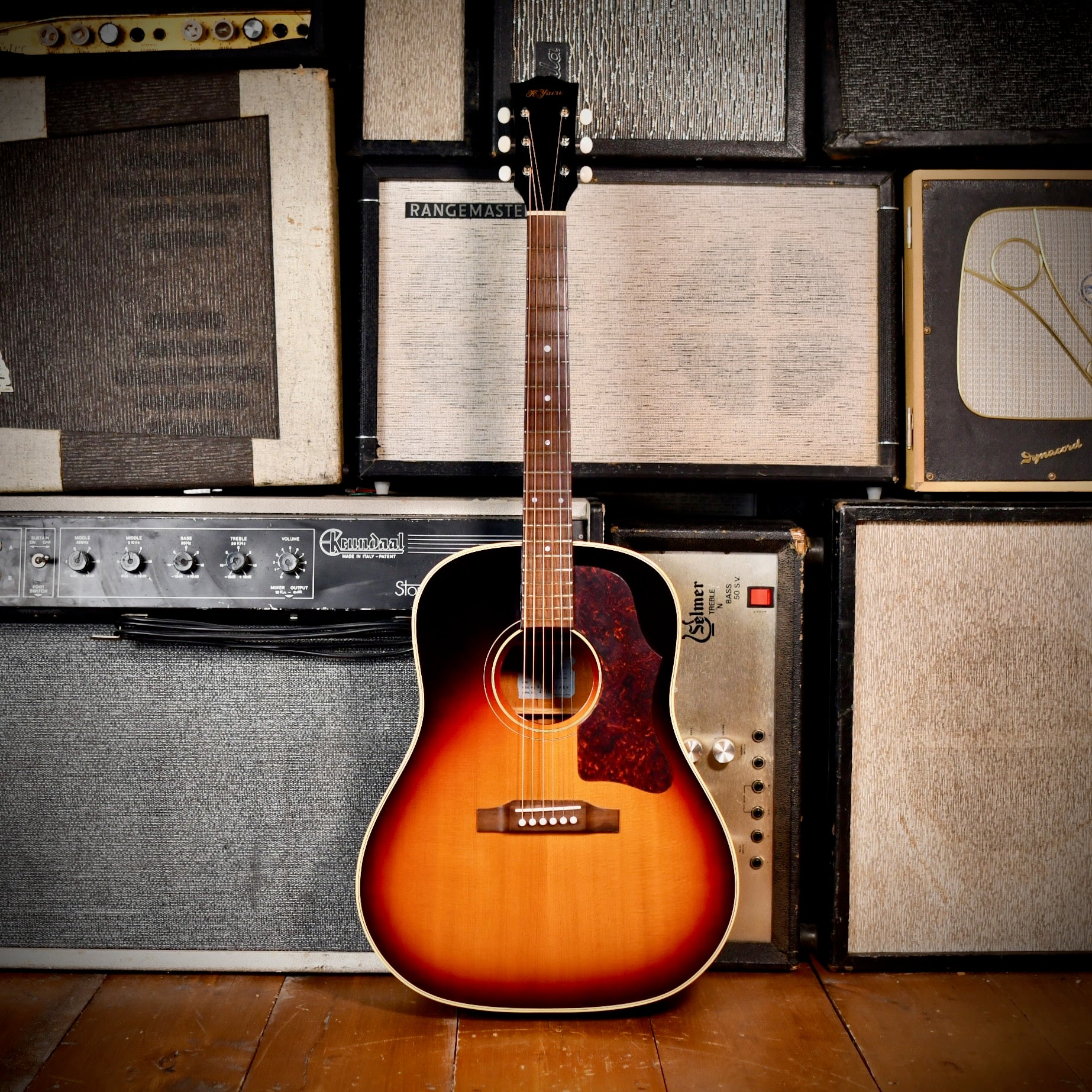 K. Yairi RJY-45B BS Brown Sunburst 2009
