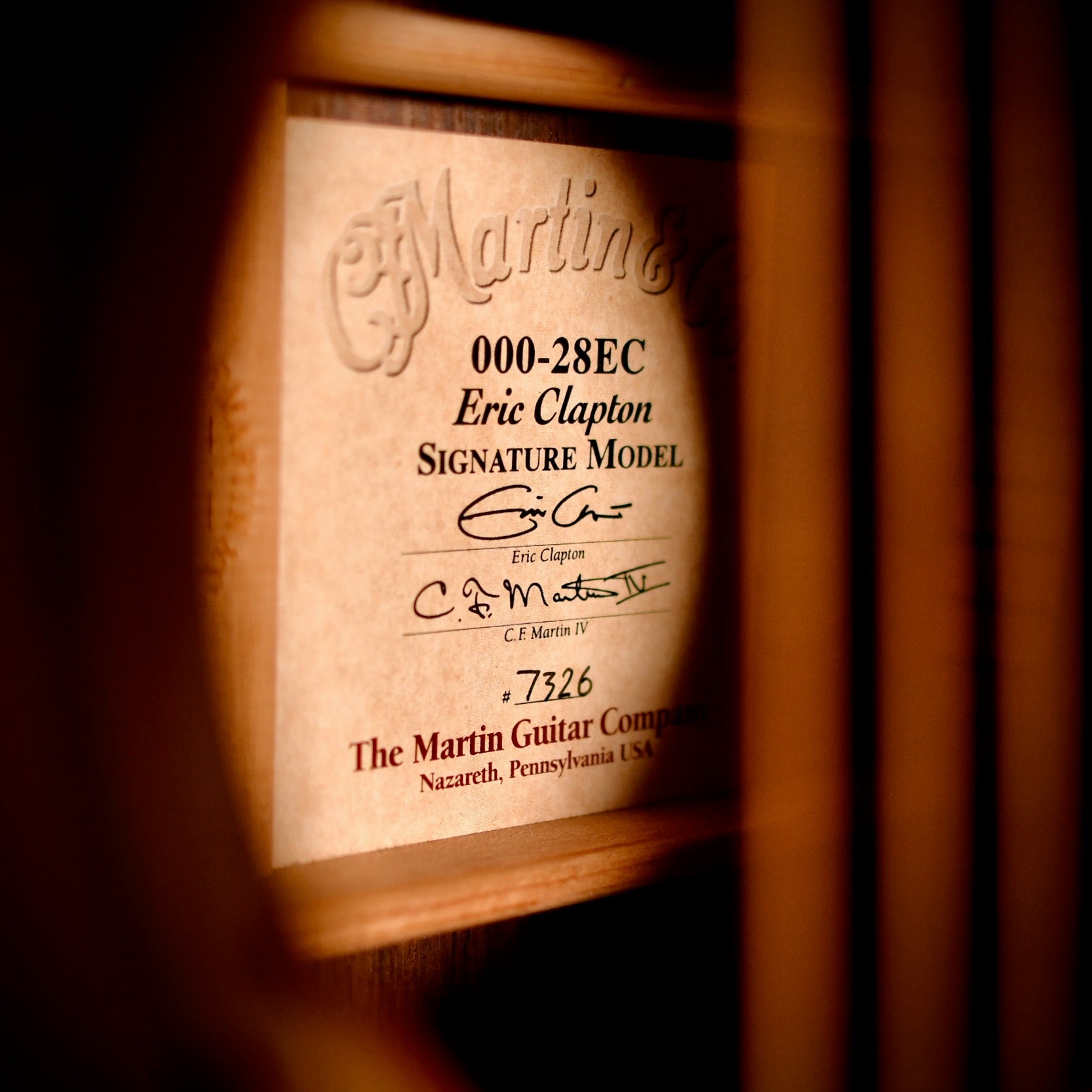 Martin 000-28EC Eric Clapton Signature Natural 2003