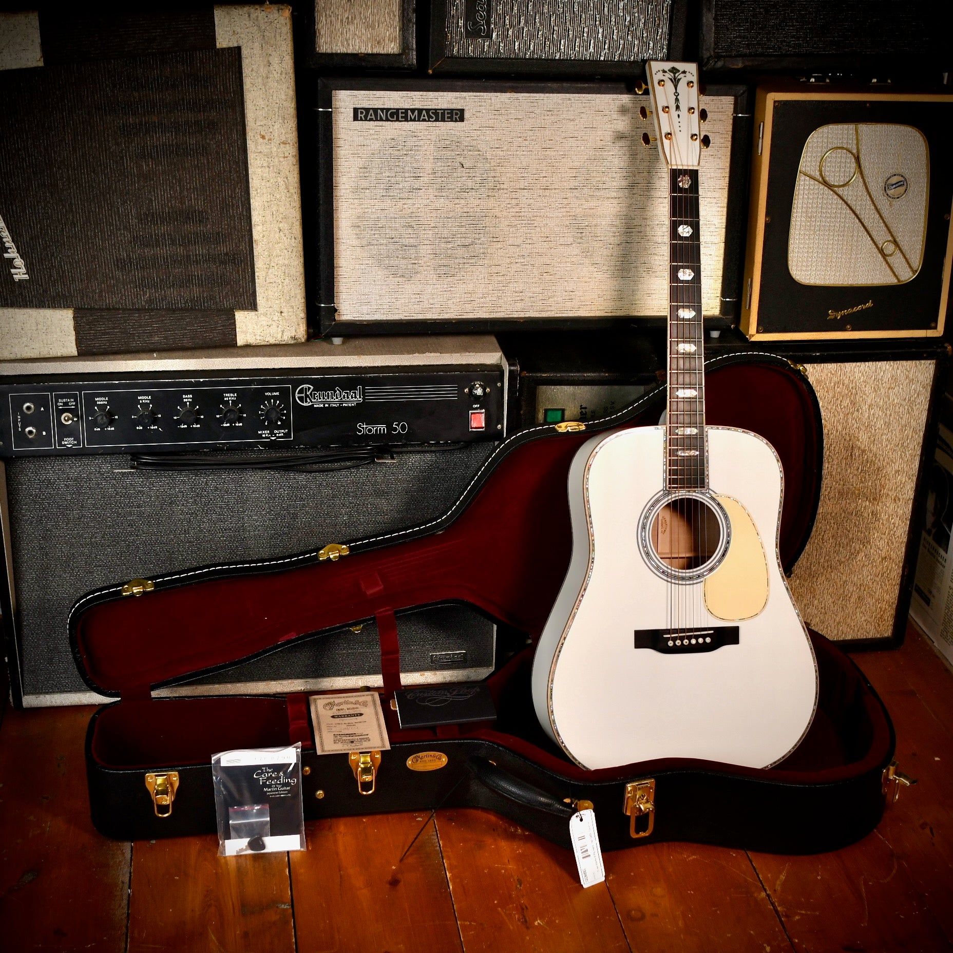 Martin D-45 Custom Shop White 2021