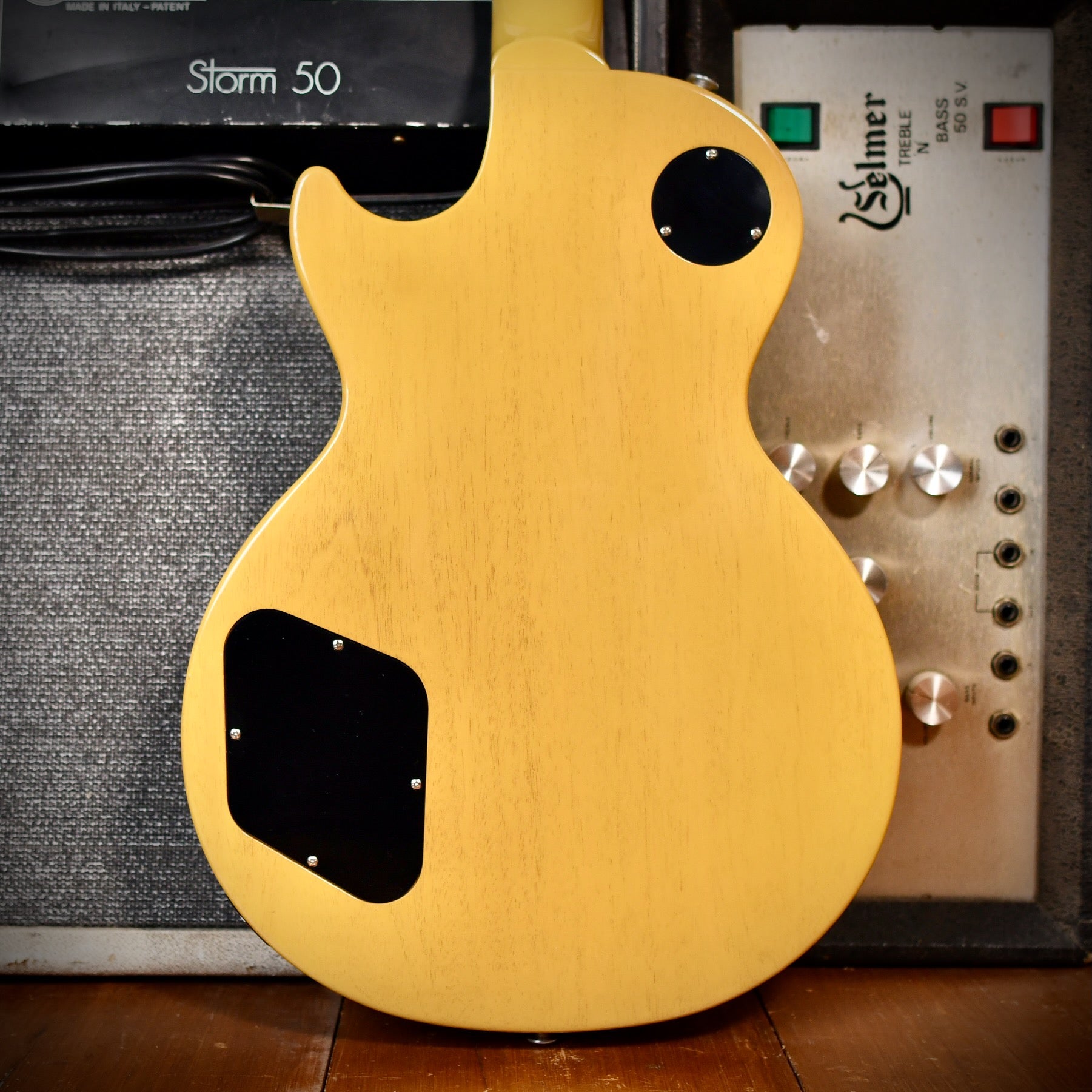 Gibson Les Paul Standard 50s Mahogany Top TV Yellow 2024 – Hanks