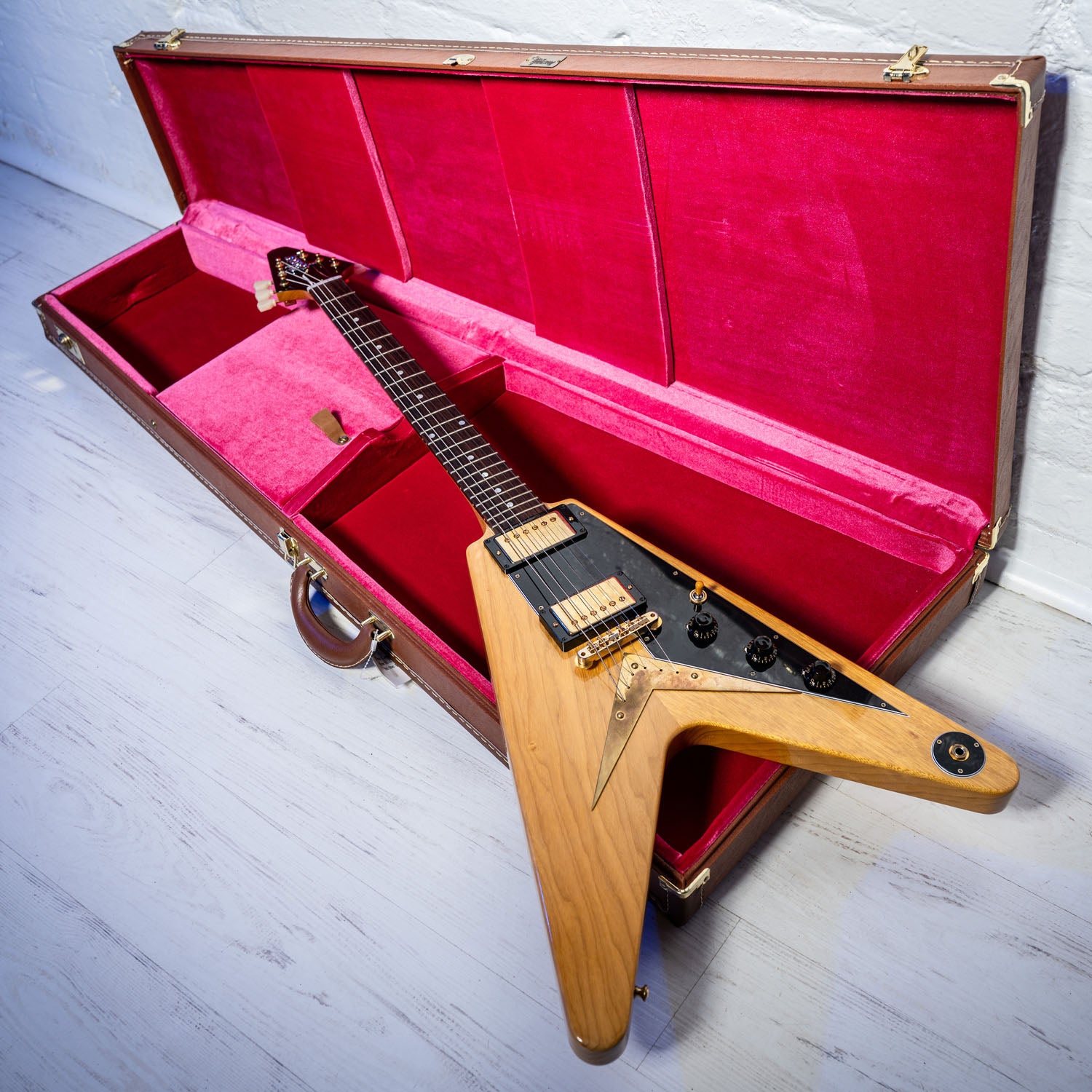 Gibson Custom Shop 1958 Flying V Korina