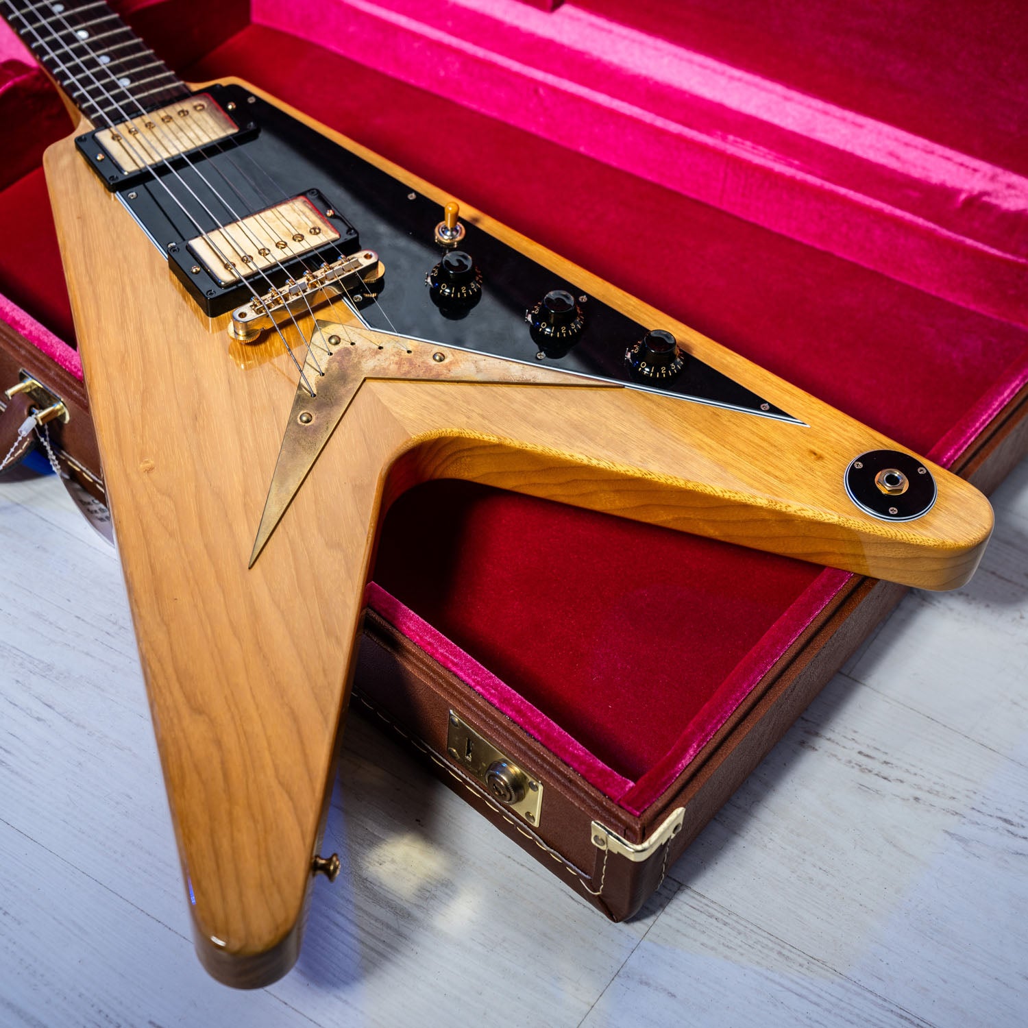 Gibson Custom Shop 1958 Flying V Korina