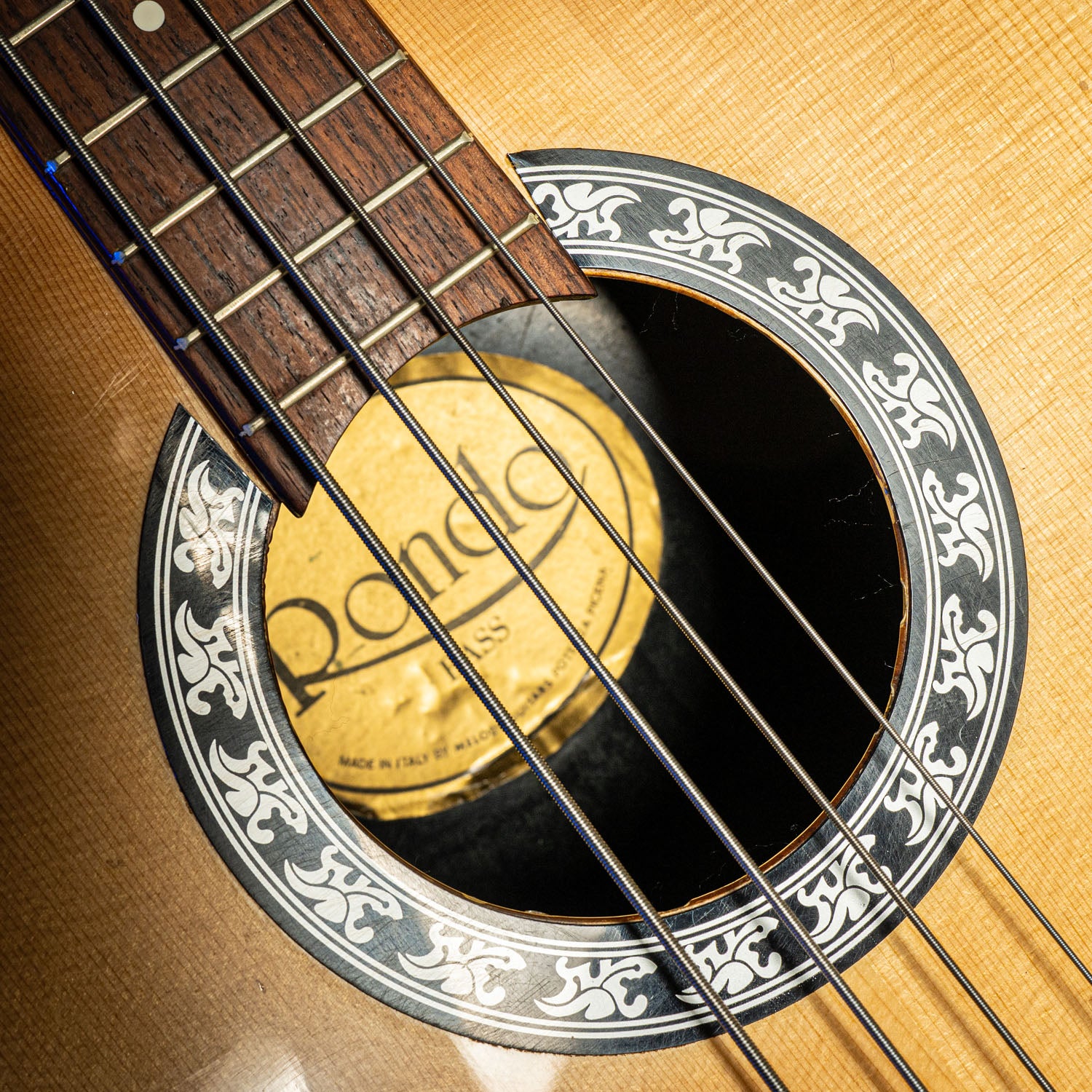 Rondo Acoustic Bass Ex Nirvana Dave Grohl Natural 1980