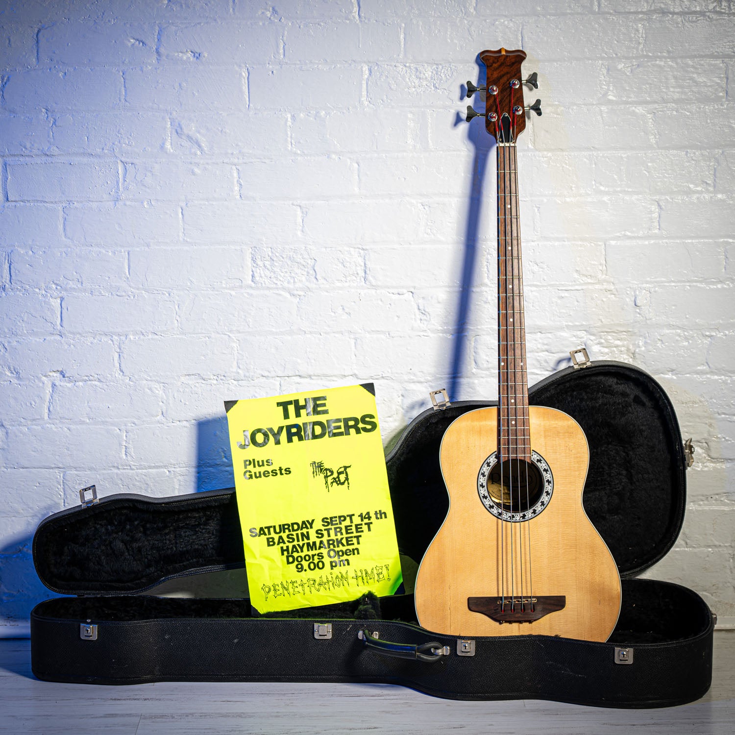 Rondo Acoustic Bass Ex Nirvana Dave Grohl Natural 1980