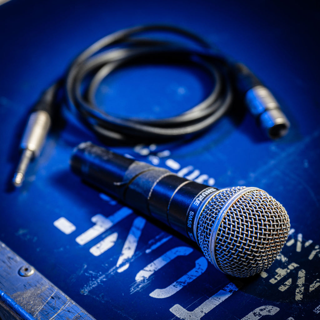 Shure SM58 Microphone Ex Kurt Cobain Nirvana Bleach Tour Black 1989