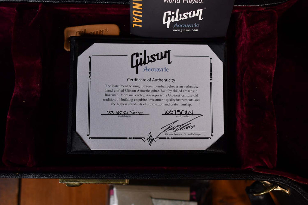 Gibson Custom Shop SJ200 Vine Natural 2015