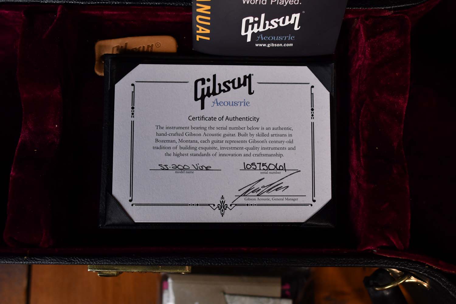 Gibson Custom Shop SJ200 Vine Natural 2015