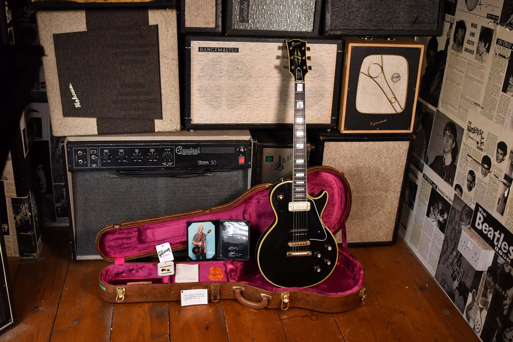 Gibson Custom Shop Robbie Kreiger Les Paul Custom Aged & Signed Black 2014