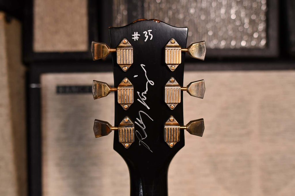 Gibson Custom Shop Robbie Kreiger Les Paul Custom Aged & Signed Black 2014