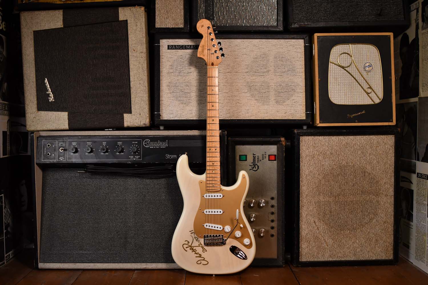 Fender Stratocaster Prototype Michiya Haruhata Signature Blonde 2002
