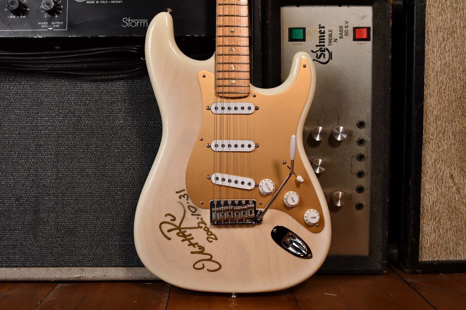 Fender Stratocaster Prototype Michiya Haruhata Signature Blonde 2002