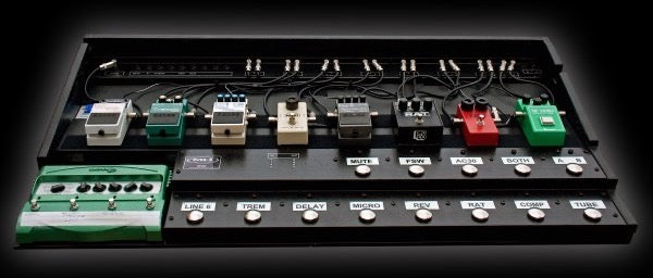 Noel Gallagher Mike Hill Custom Tour Pedal Board 2011 Oasis – Hanks