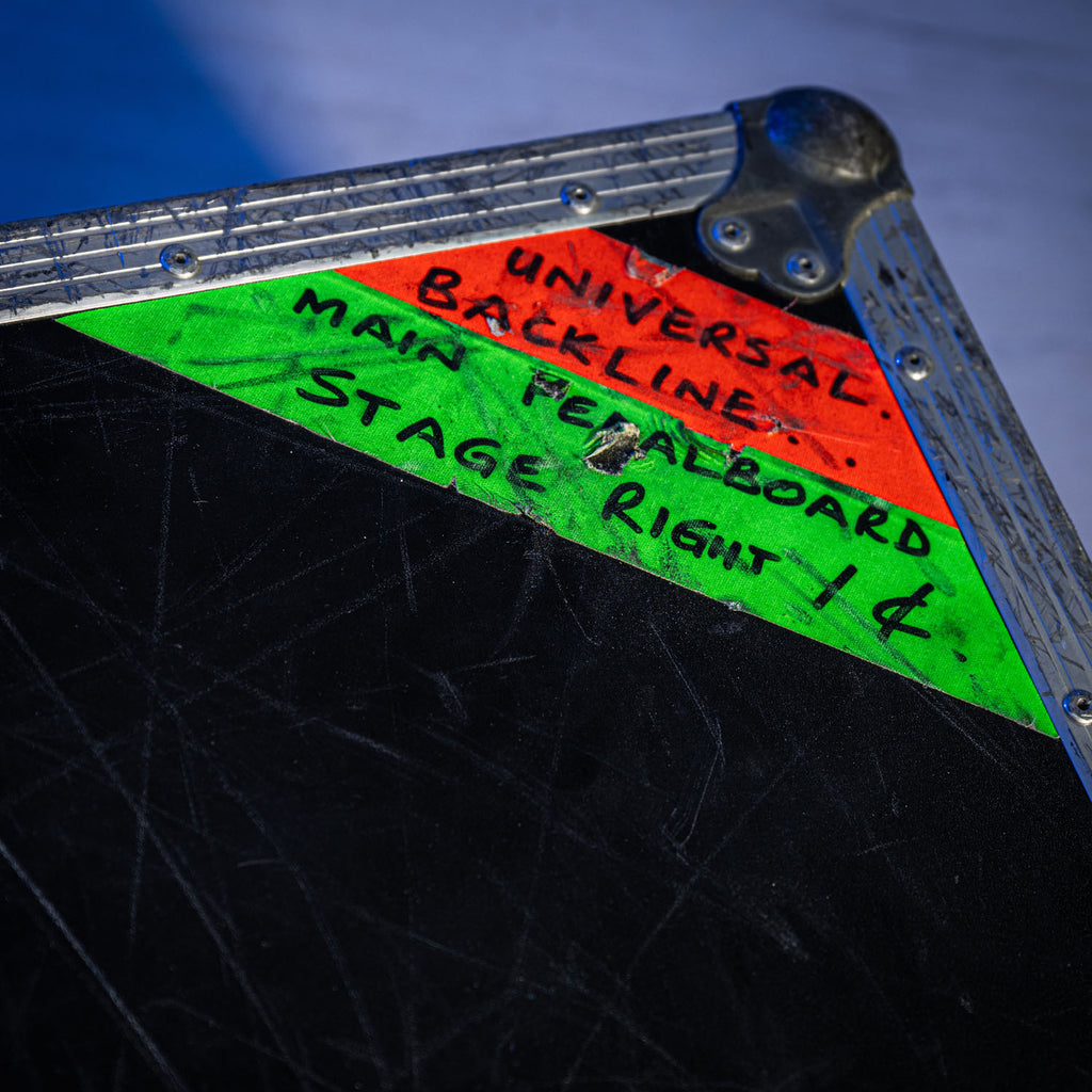 Noel Gallagher Mike Hill Custom Touring Pedal Board Black 2015