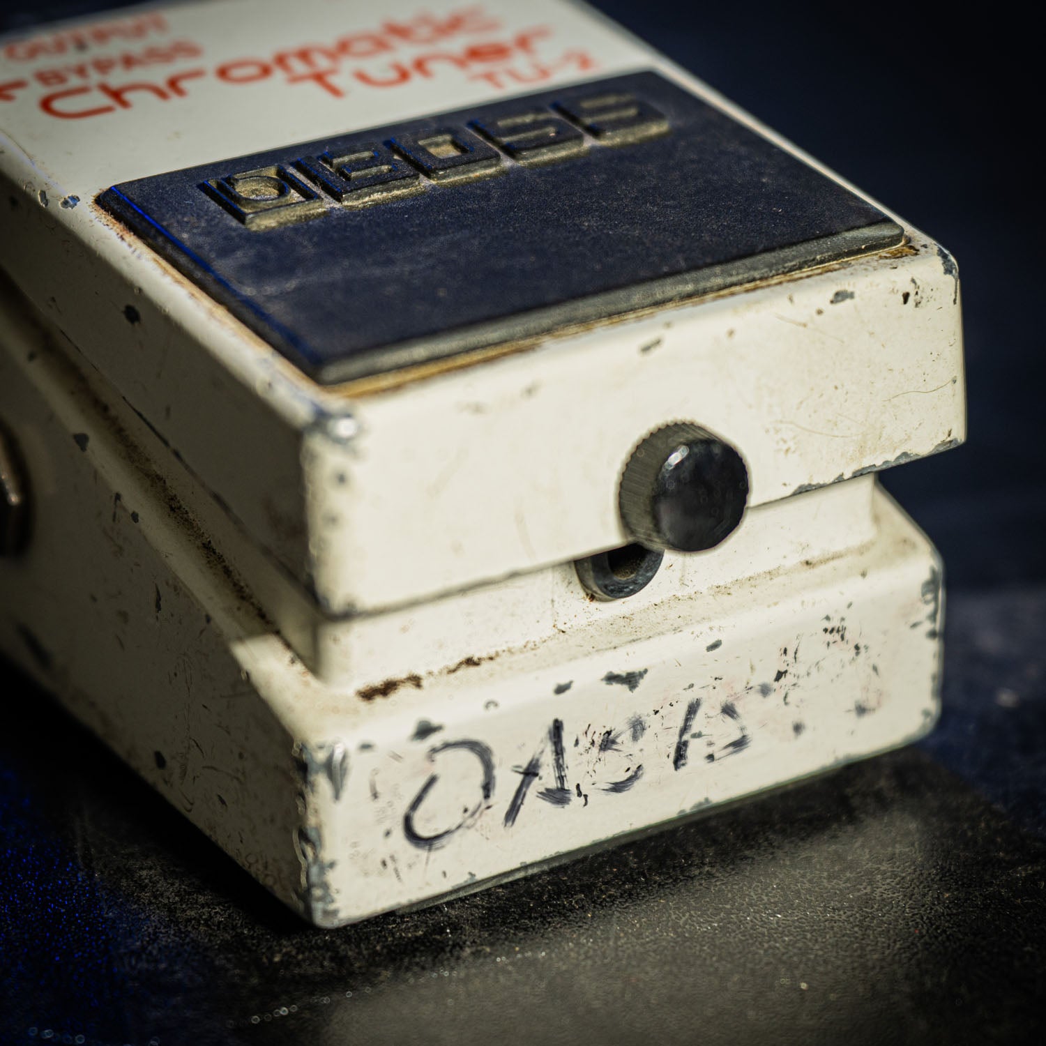 Boss TU2 Tuner Ex Noel Gallagher Oasis White 1990