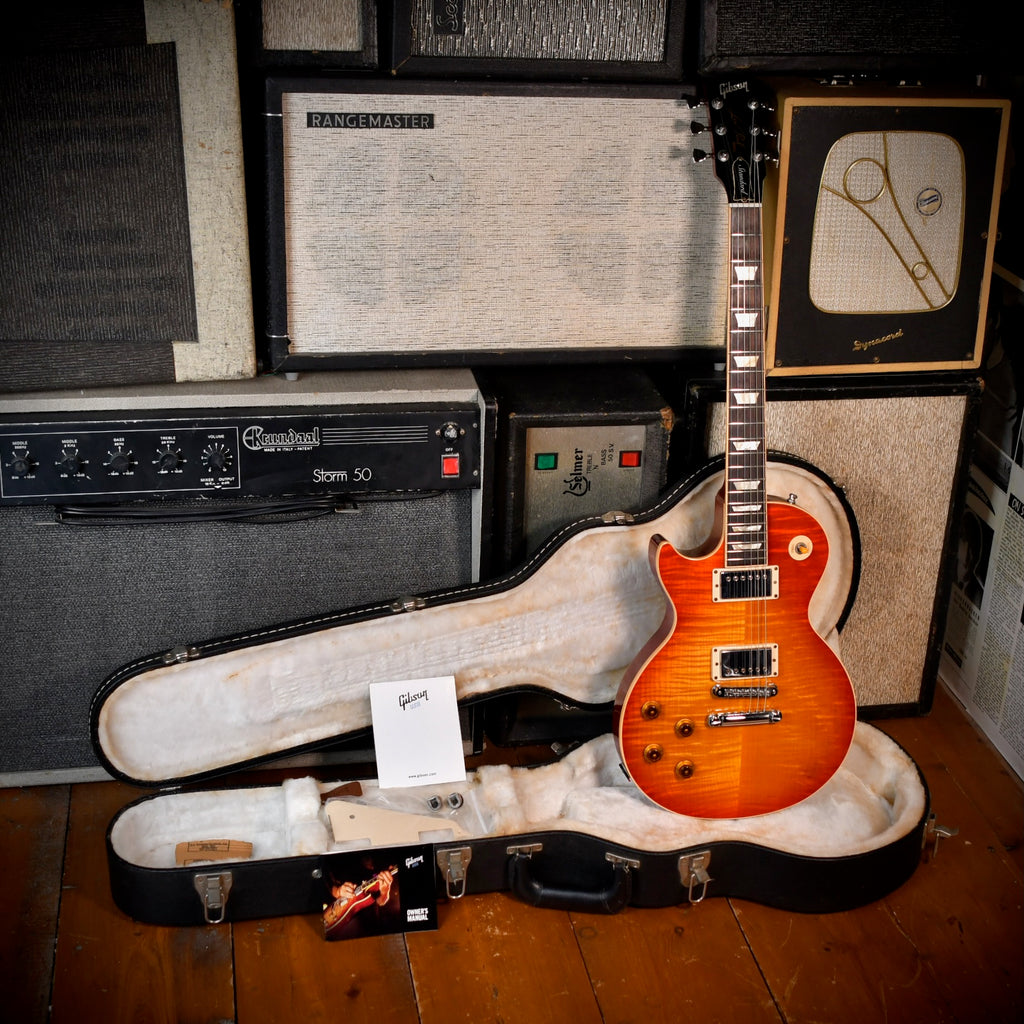 Gibson Les Paul Standard Premium Plus LEFT-HANDED Sunburst 2010
