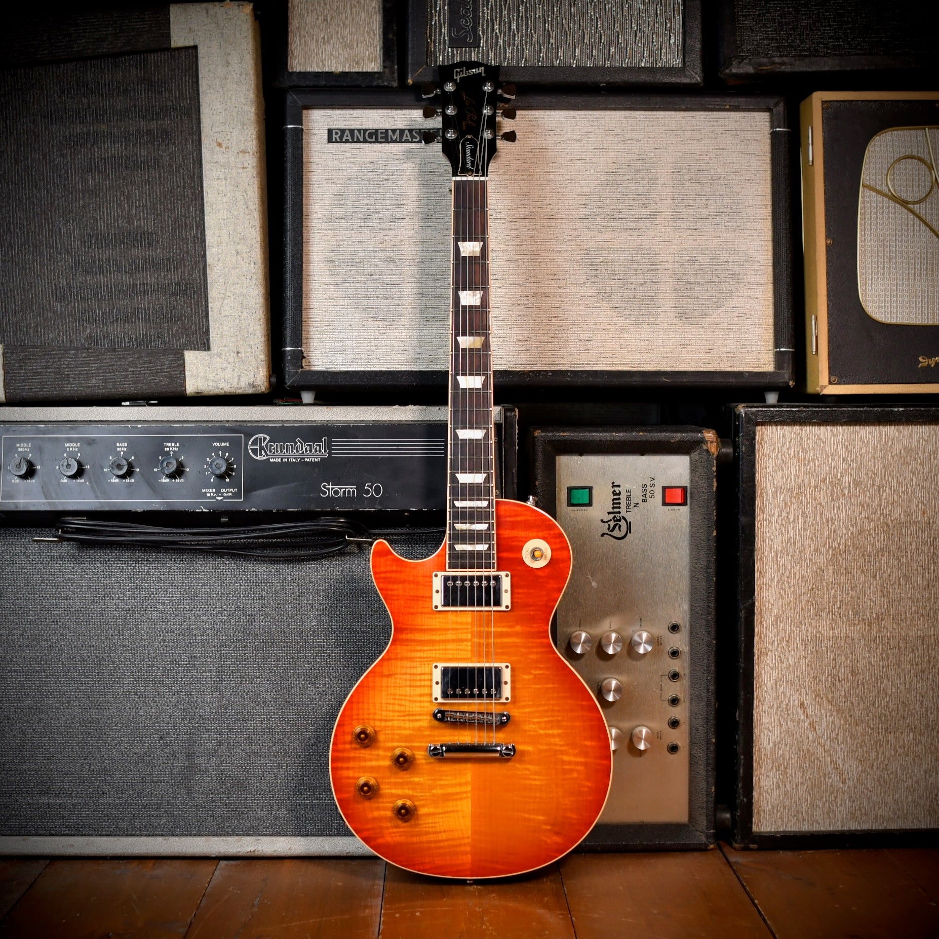 Gibson Les Paul Standard Premium Plus LEFT-HANDED Sunburst 2010