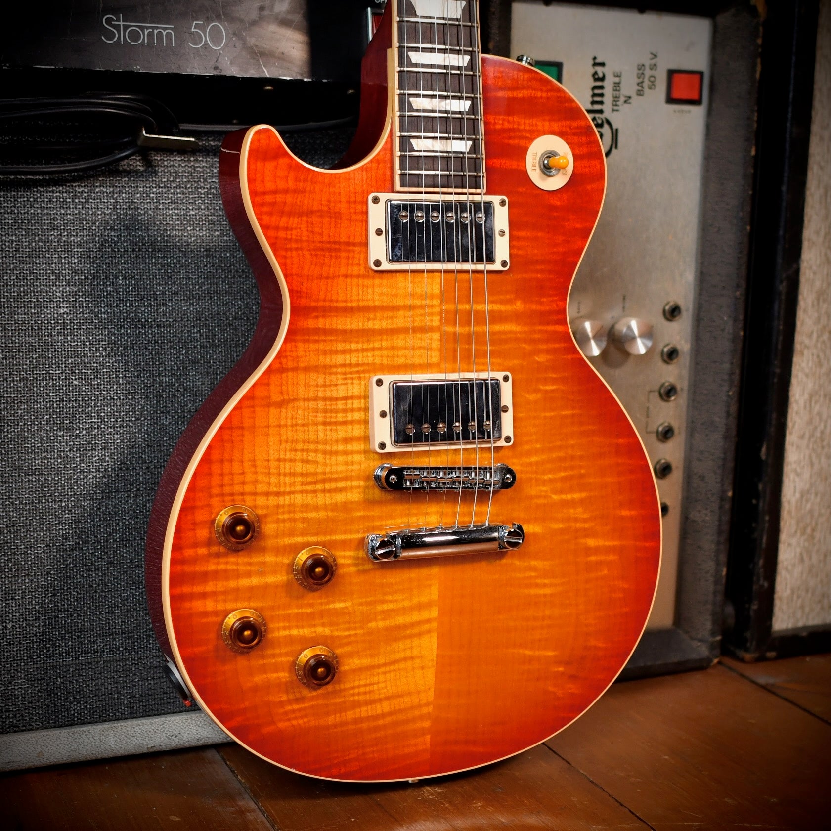 Gibson Les Paul Standard Premium Plus LEFT-HANDED Sunburst 2010
