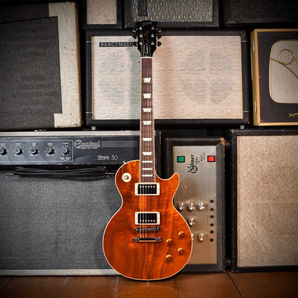 Gibson Les Paul Standard Hawaiian Koa Trans Amber 2013