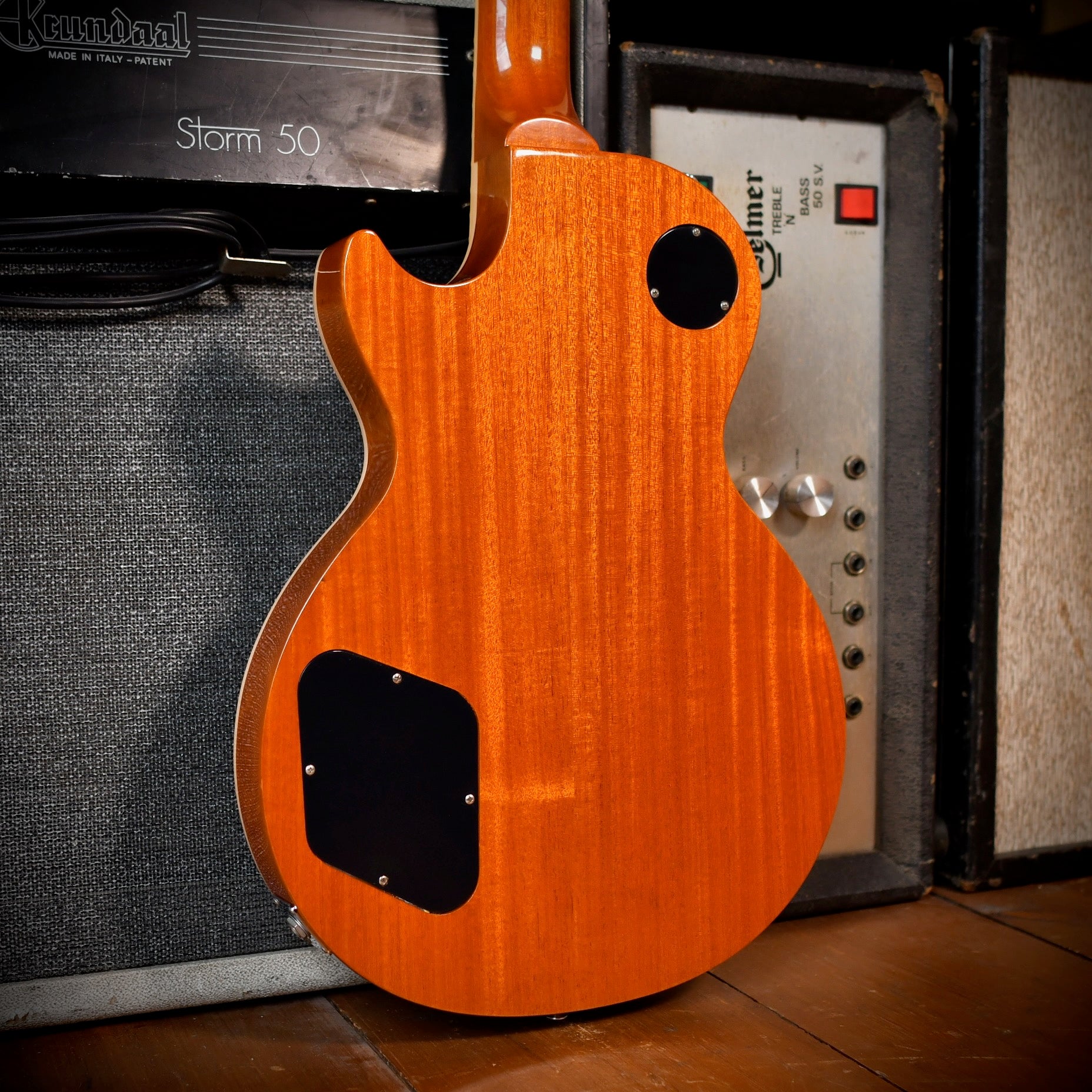 Gibson Les Paul Standard Hawaiian Koa Trans Amber 2013