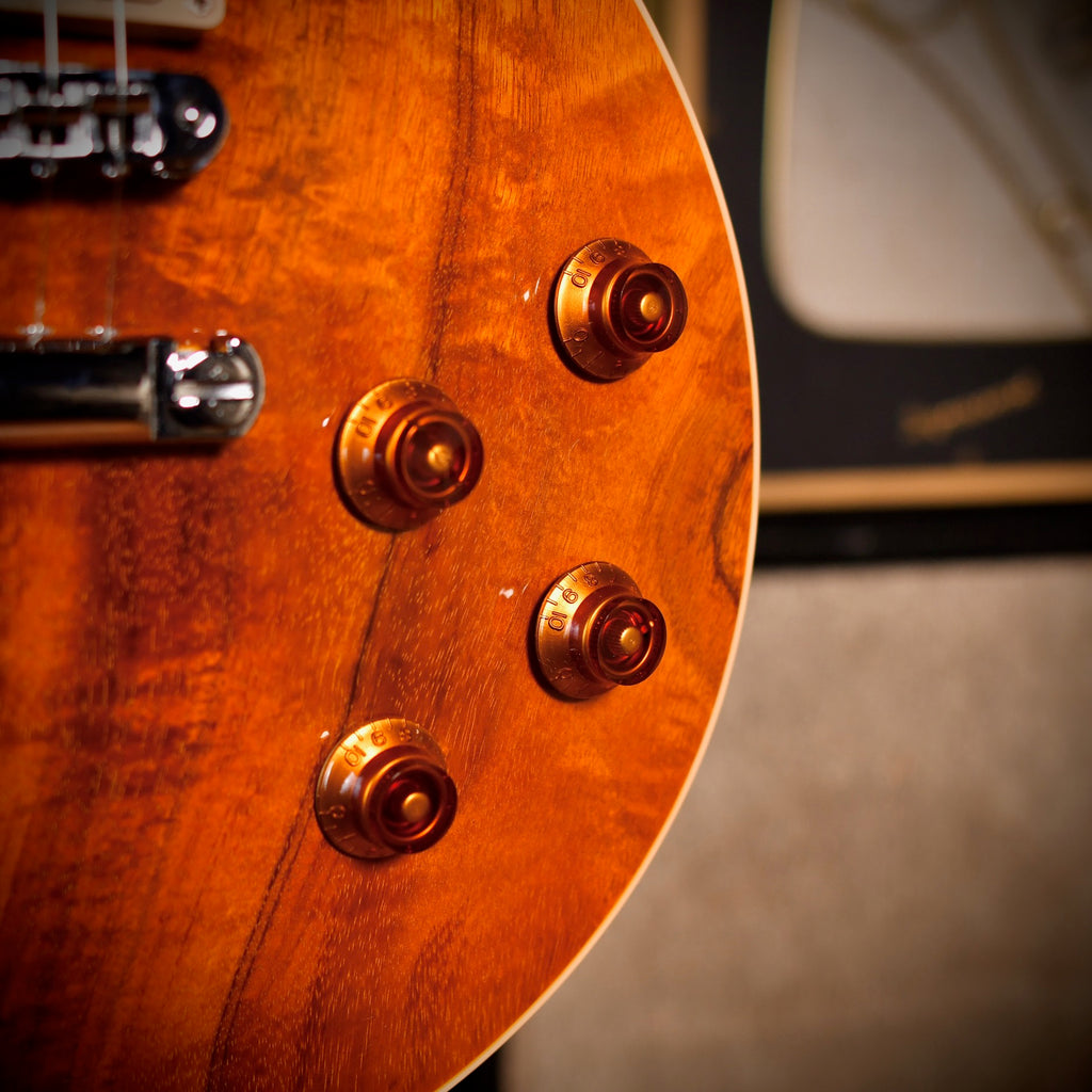 Gibson Les Paul Standard Hawaiian Koa Trans Amber 2013
