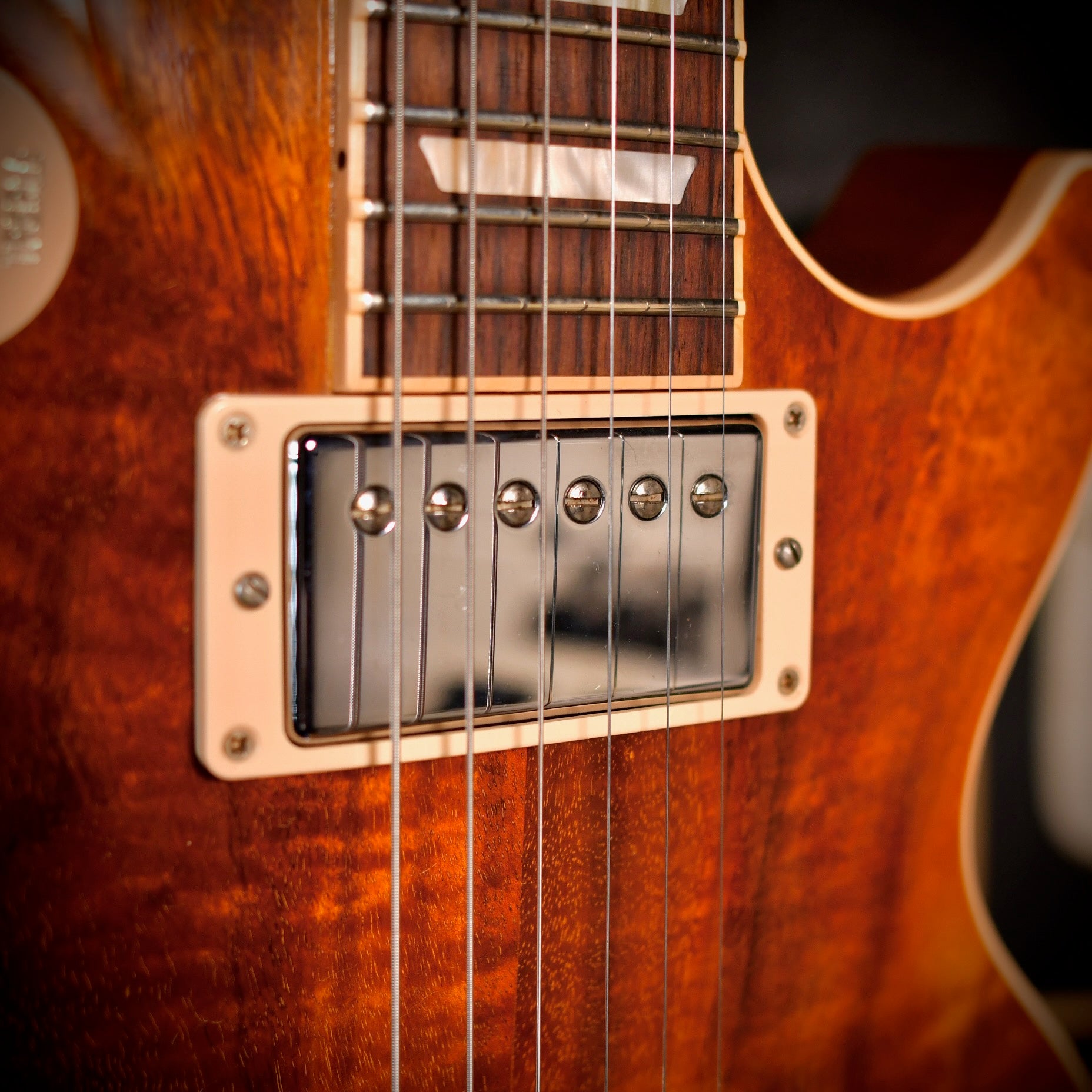 Gibson Les Paul Standard Hawaiian Koa Trans Amber 2013