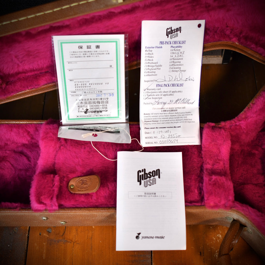 Gibson ES-335 Sunburst 2000