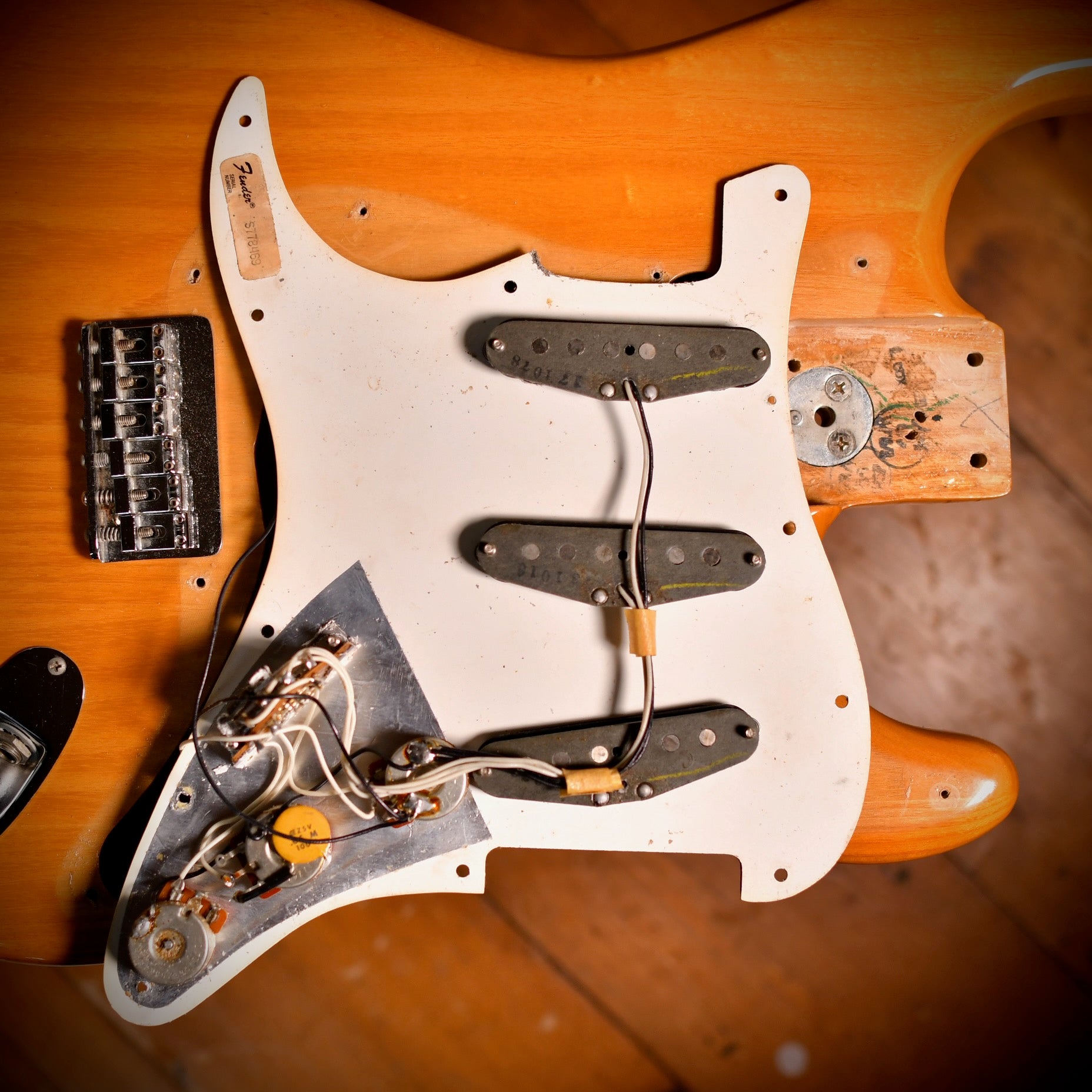 Fender Stratocaster Hardtail Natural 1977