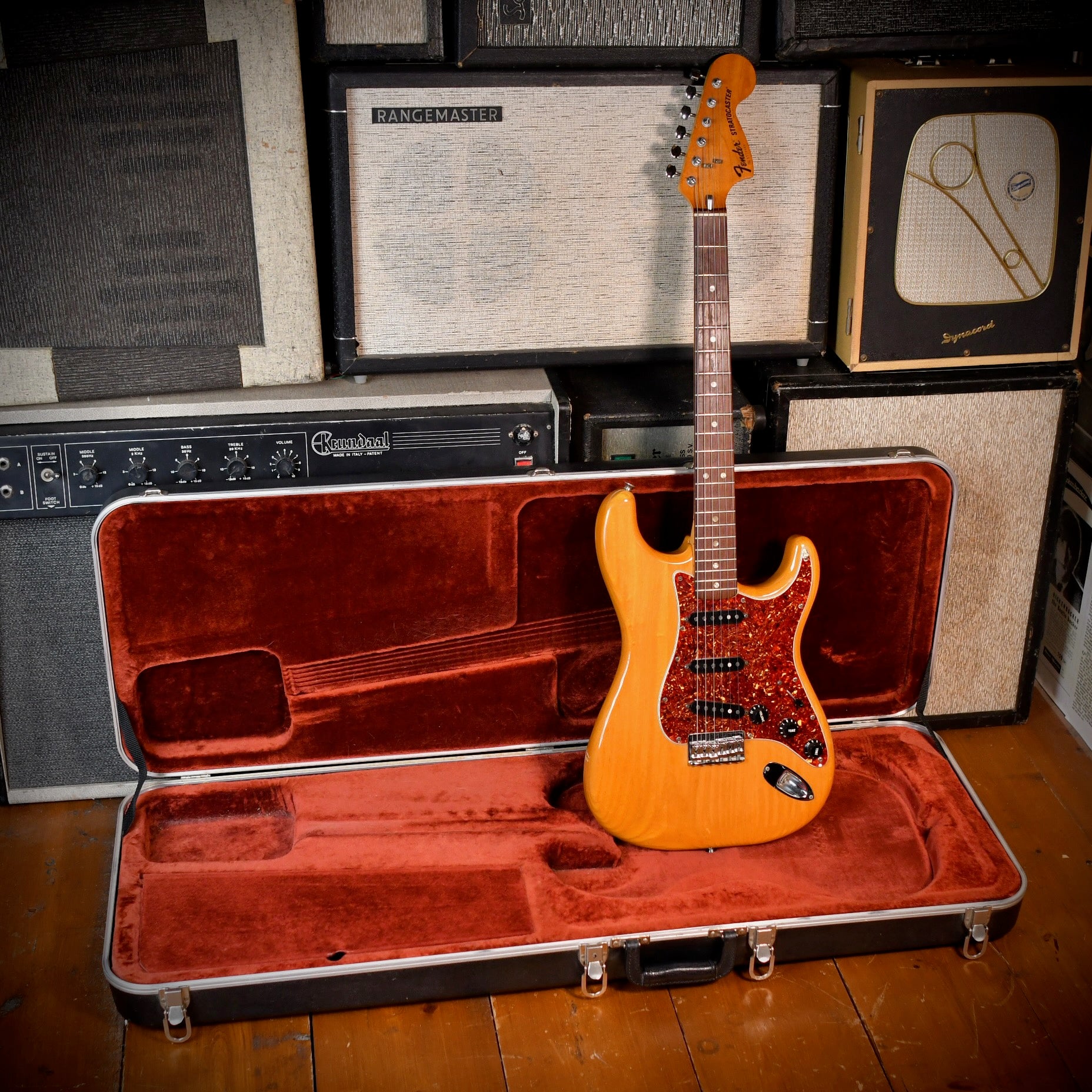 Fender Stratocaster Hardtail Natural 1977
