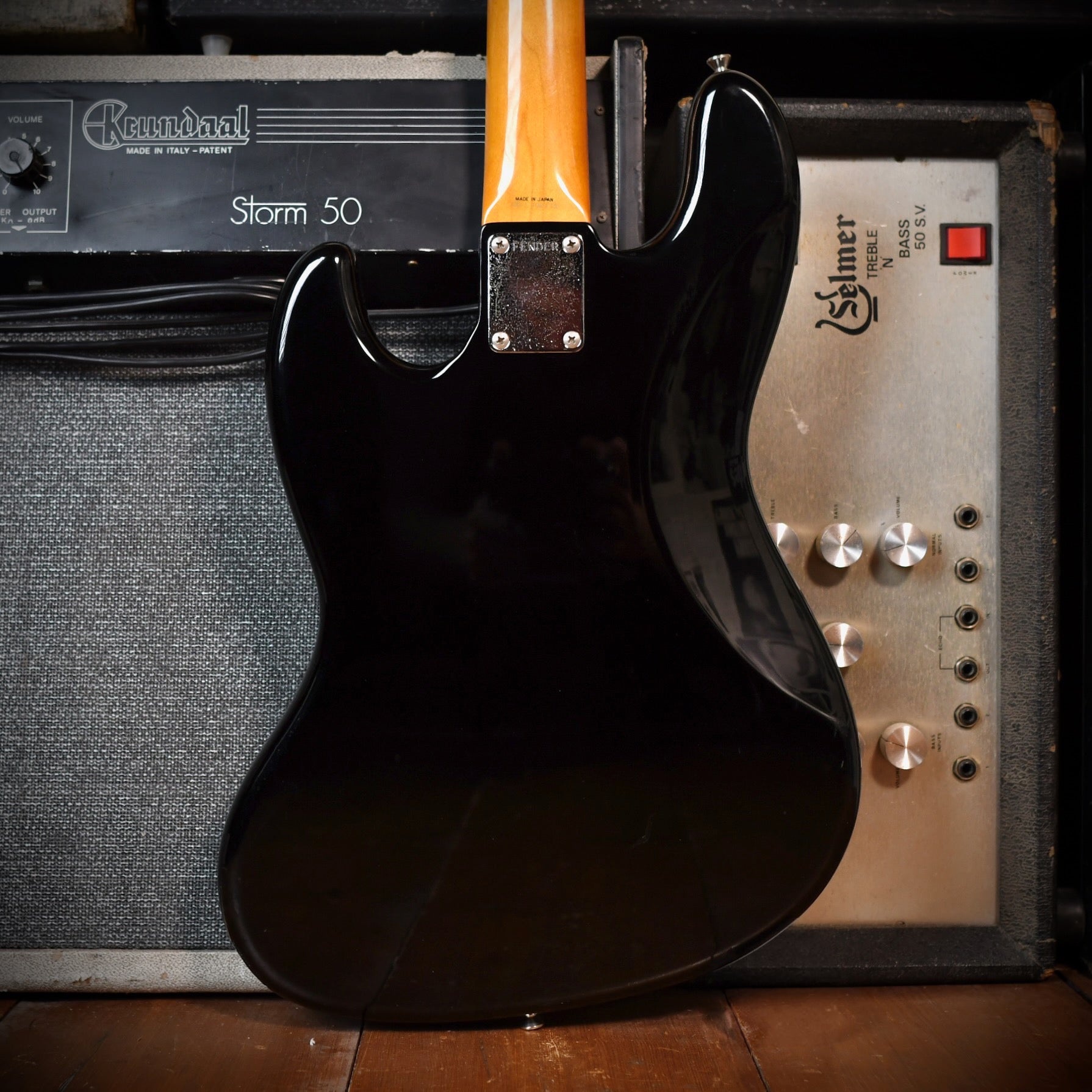 Fender MIJ Jazz Bass JB62-550 Black 1991