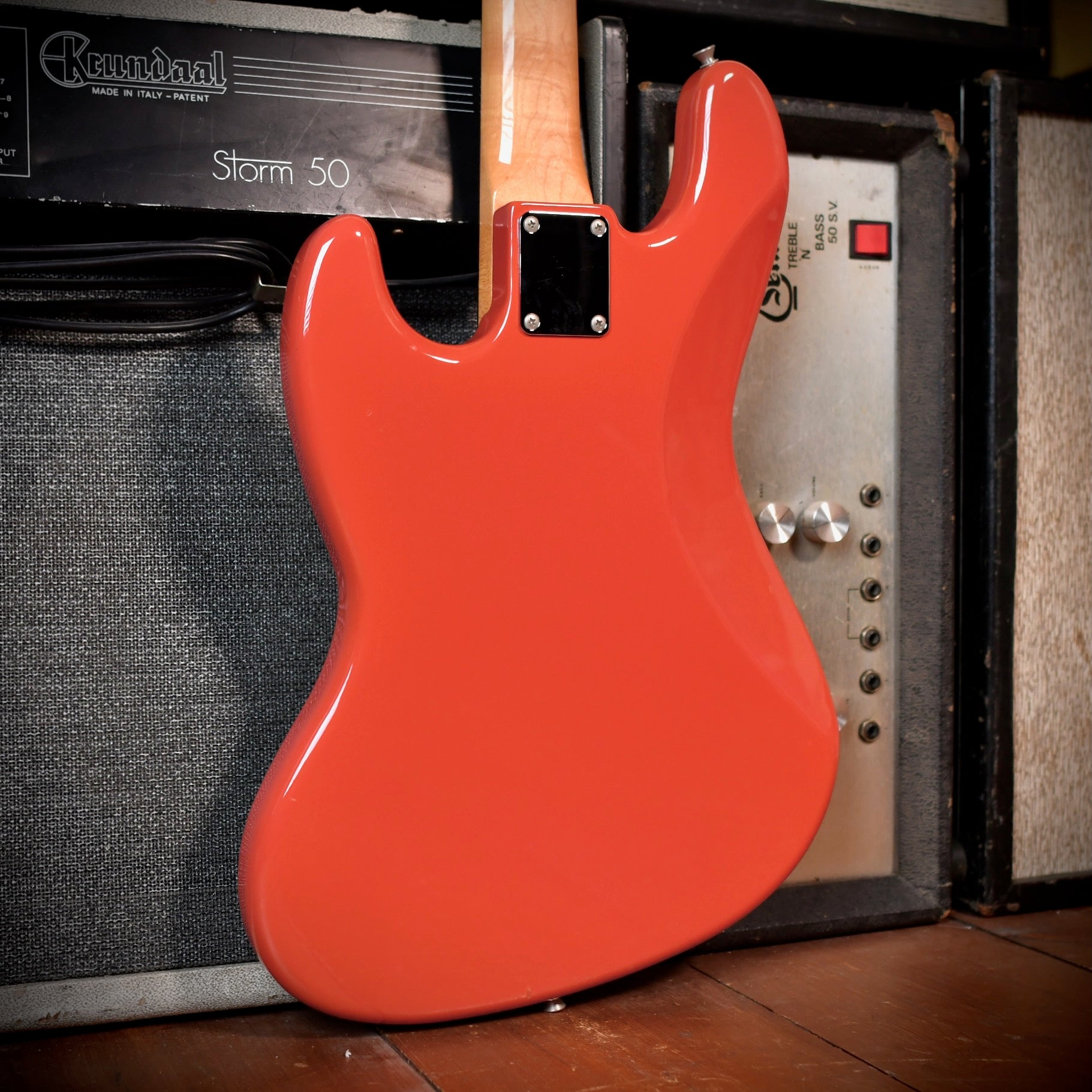 Fender MIJ Traditional 60s Jazz Bass Fiesta Red 2020