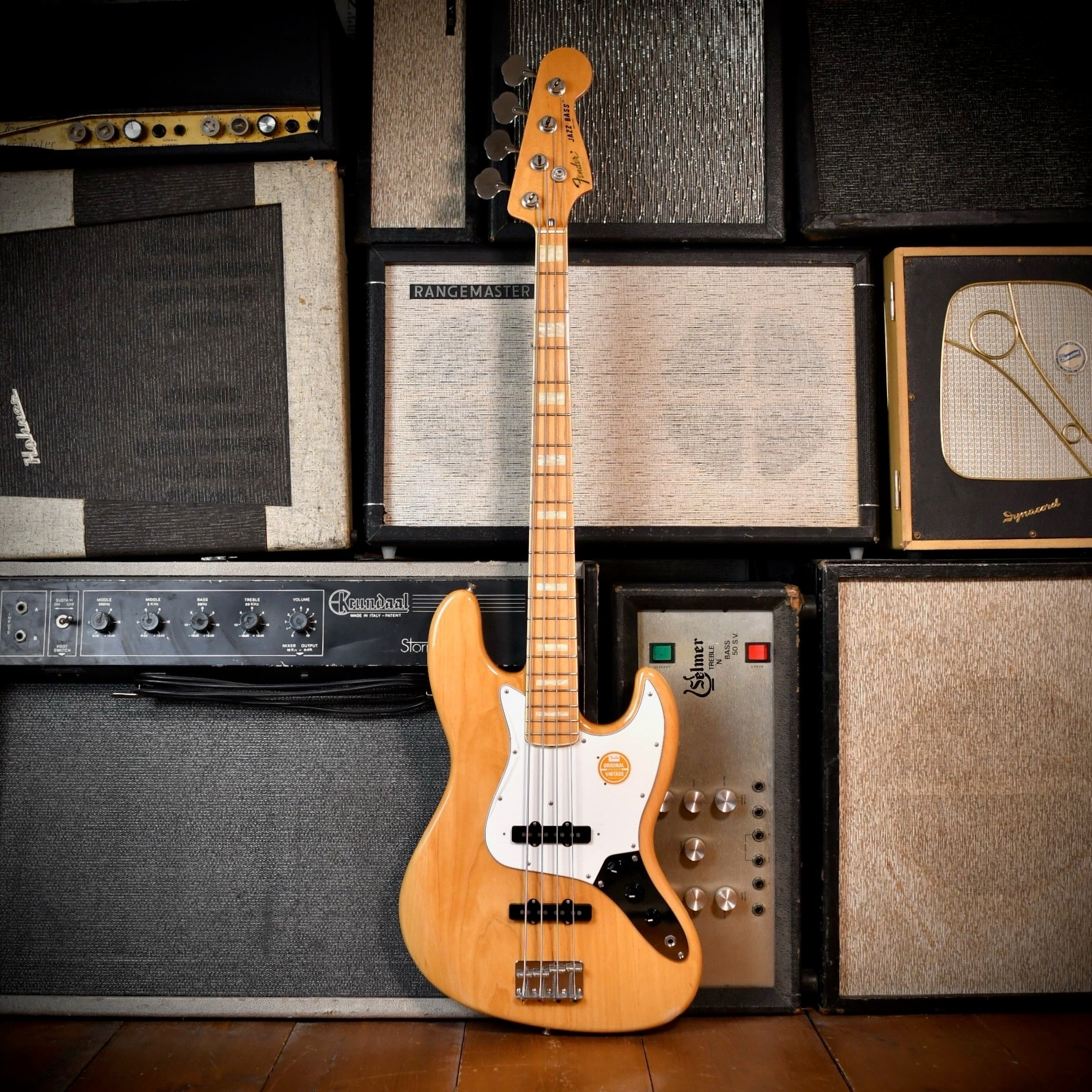 Fender CIJ Jazz Bass JB75-90US Natural 1997