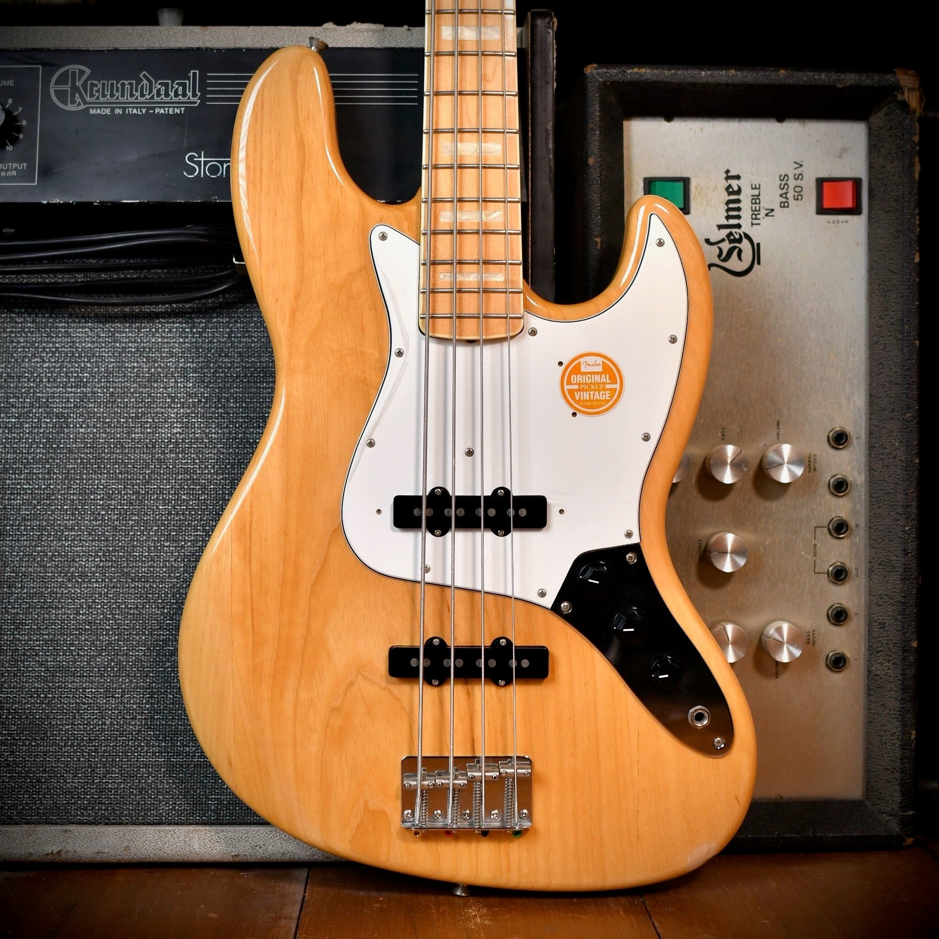 Fender CIJ Jazz Bass JB75-90US Natural 1997