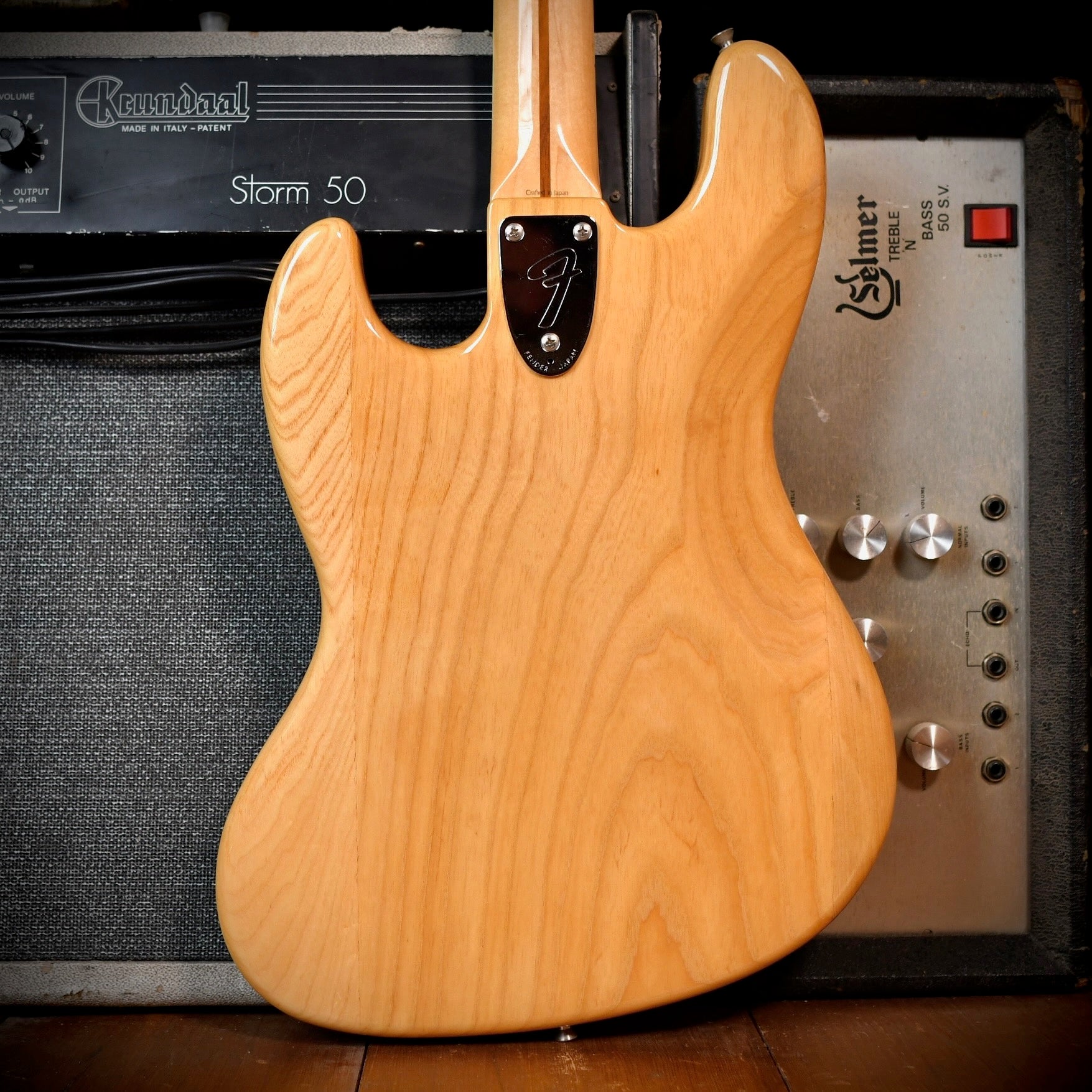 Fender CIJ Jazz Bass JB75-90US Natural 1997