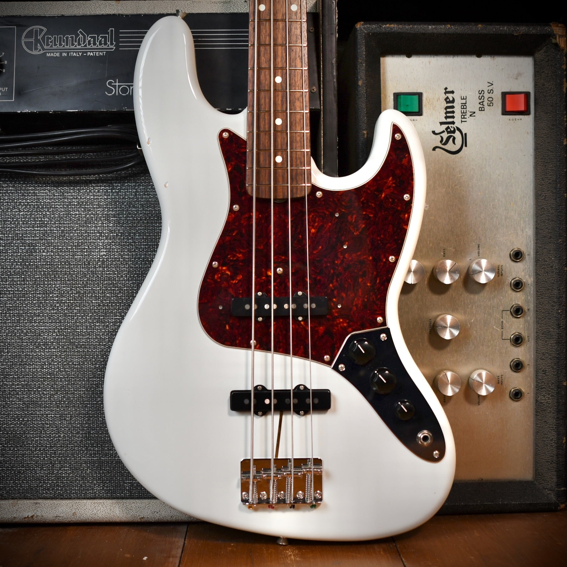 Fender MIJ Traditional 60s Jazz Bass Olympic White 2020