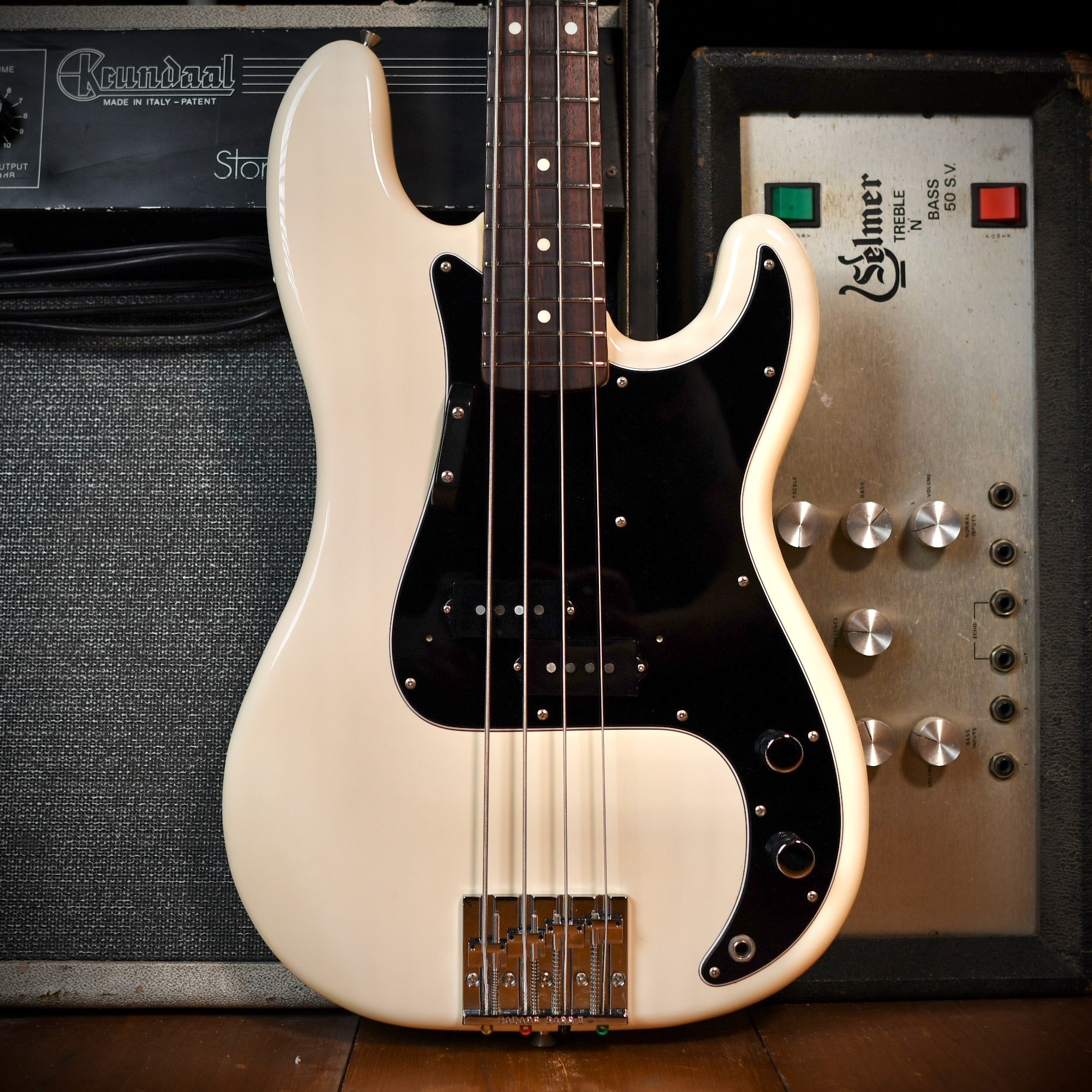 Fender CIJ Precision Bass PB70-70US Olympic White 2002